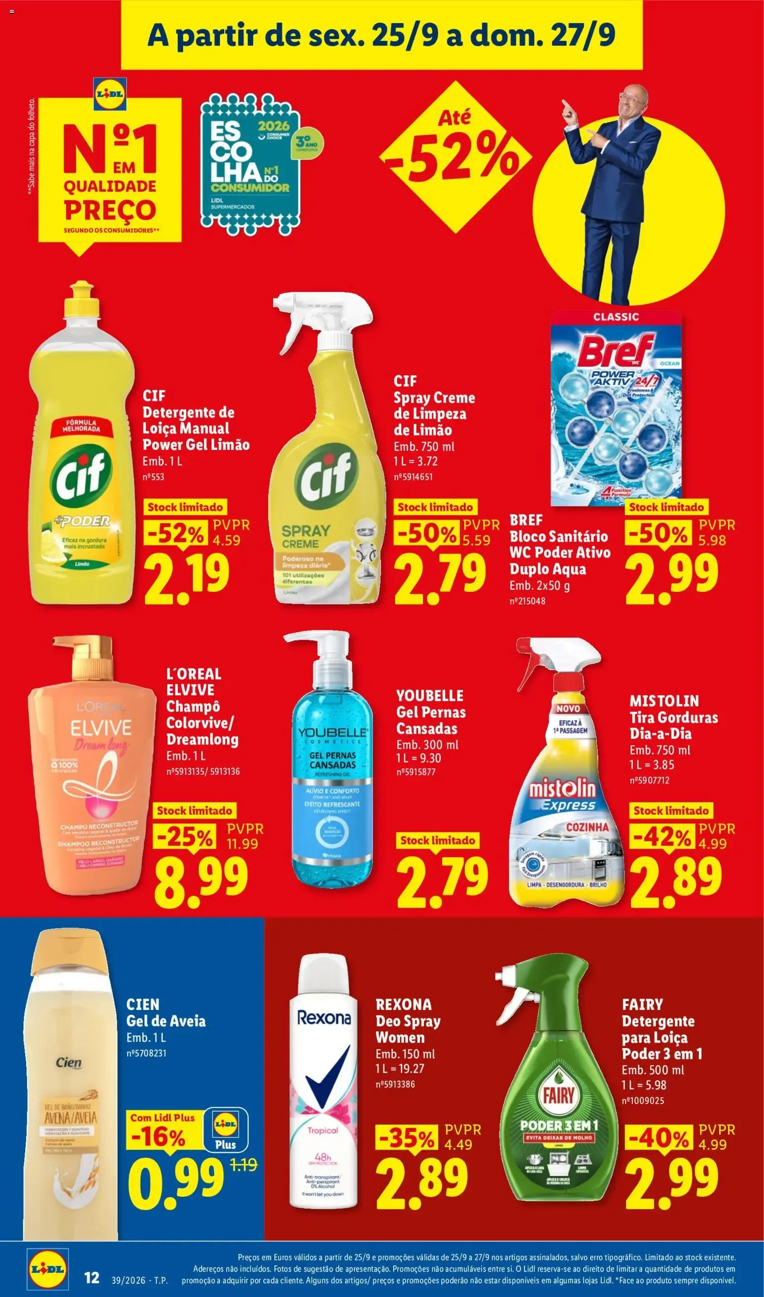 Folheto Lidl Promoções Fim de Semana » de 25/09/2026 - 27/09/2026 de 25 de setembro até 27 de setembro 2026 - Pagina 12