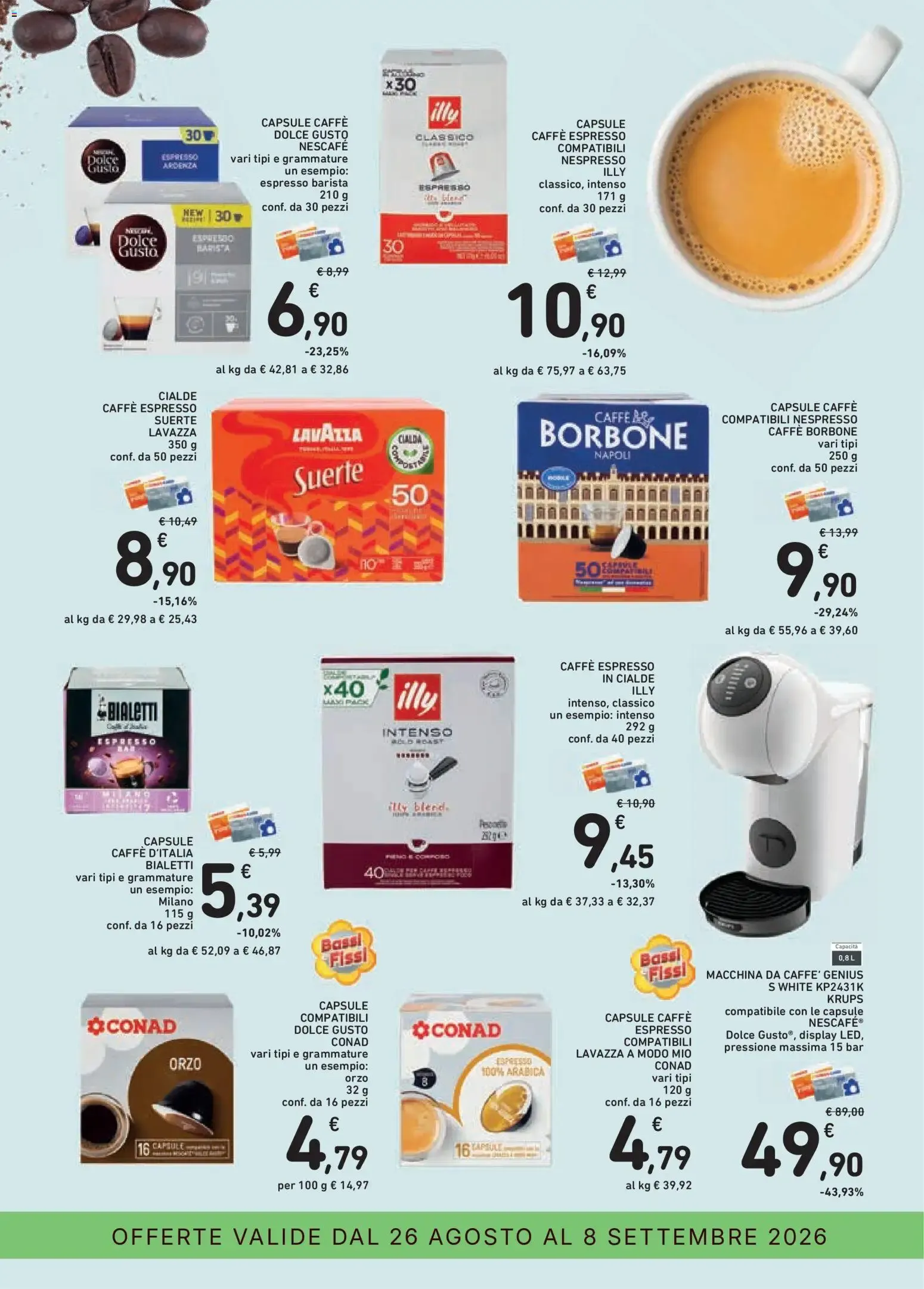 Conad Superstore: Chi Bencomincia, Parti con la colazione giusta da 26 agosto a 8 settembre di 2026 - Pagina del volantino 3