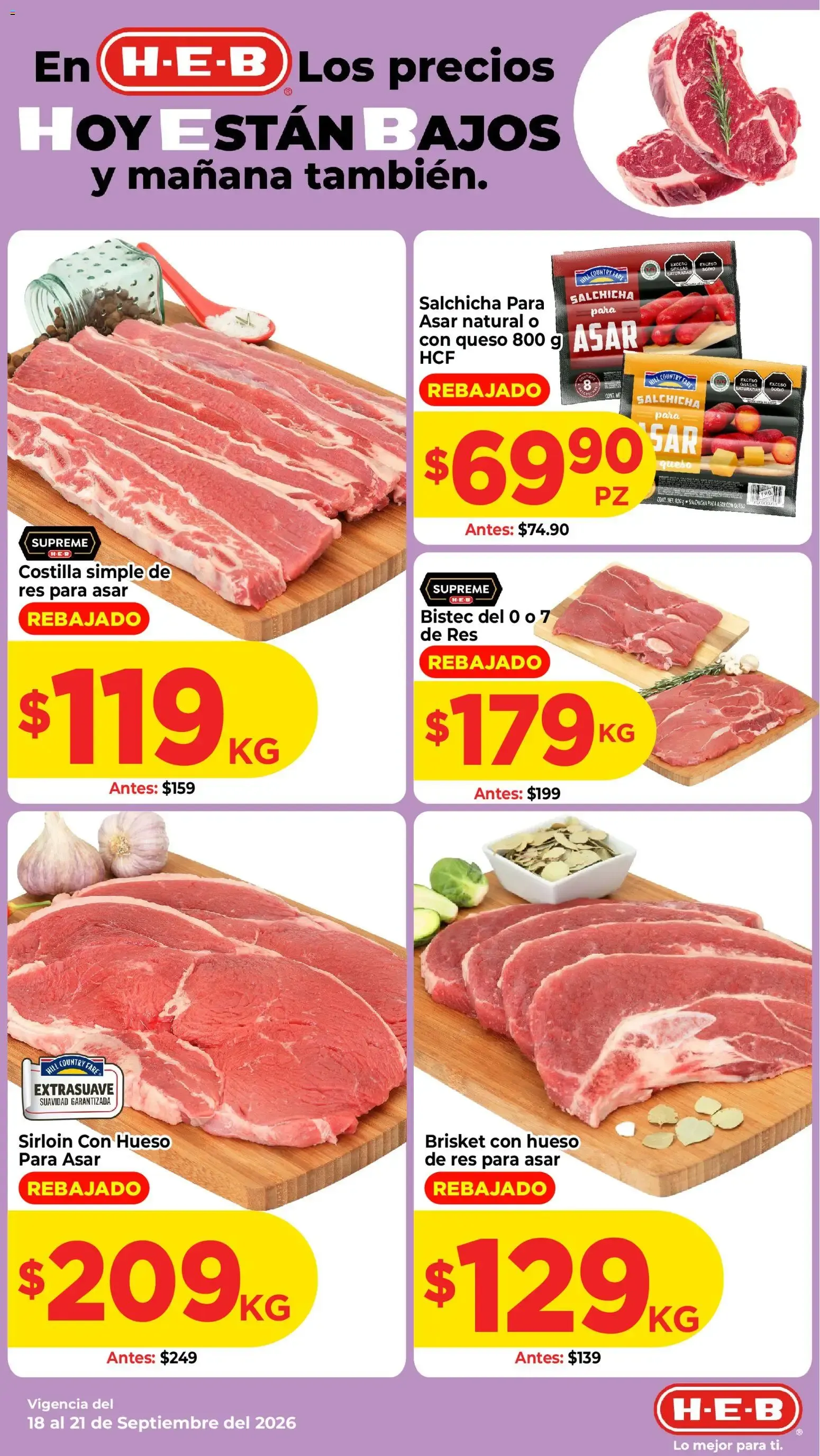 Catálogo de H-E-B: Los precios hoy están bajos y mañana también. 18 de septiembre al 24 de septiembre 2026 - Pagina 3