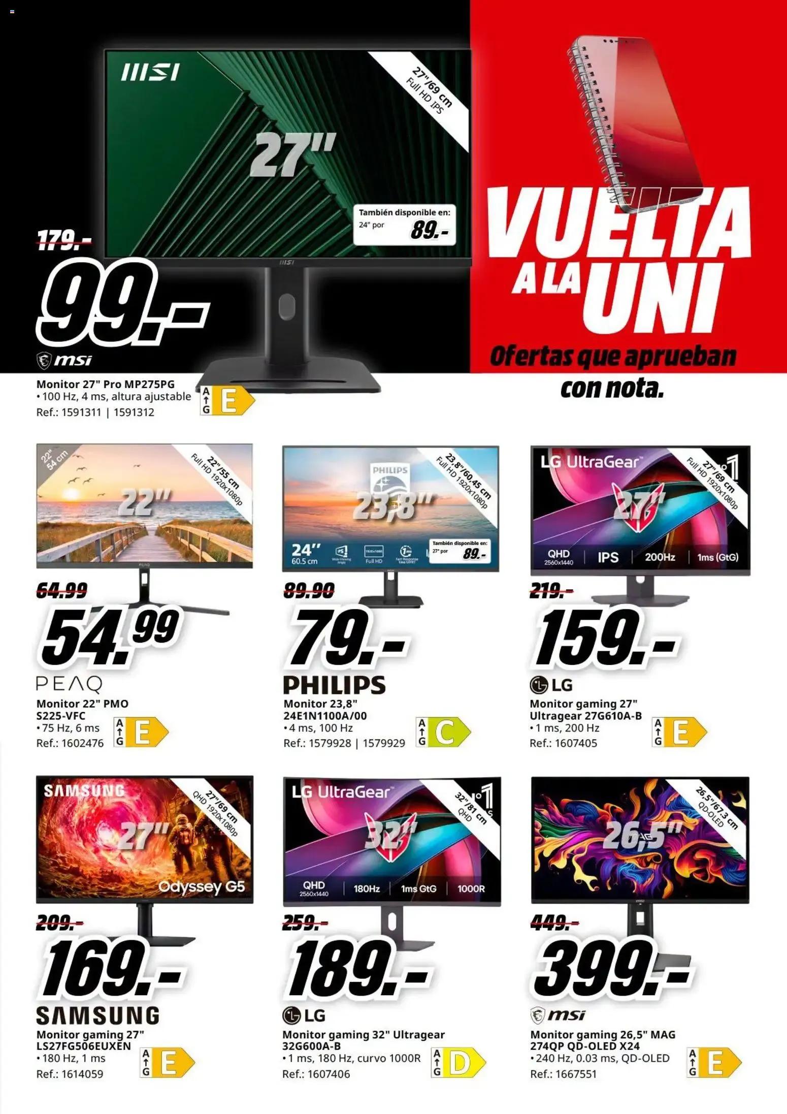 Catálogo de Media Markt Vuelta al Cole 26/08/2026 - 07/09/2026 26 de agosto al 7 de septiembre 2026 - Página 22