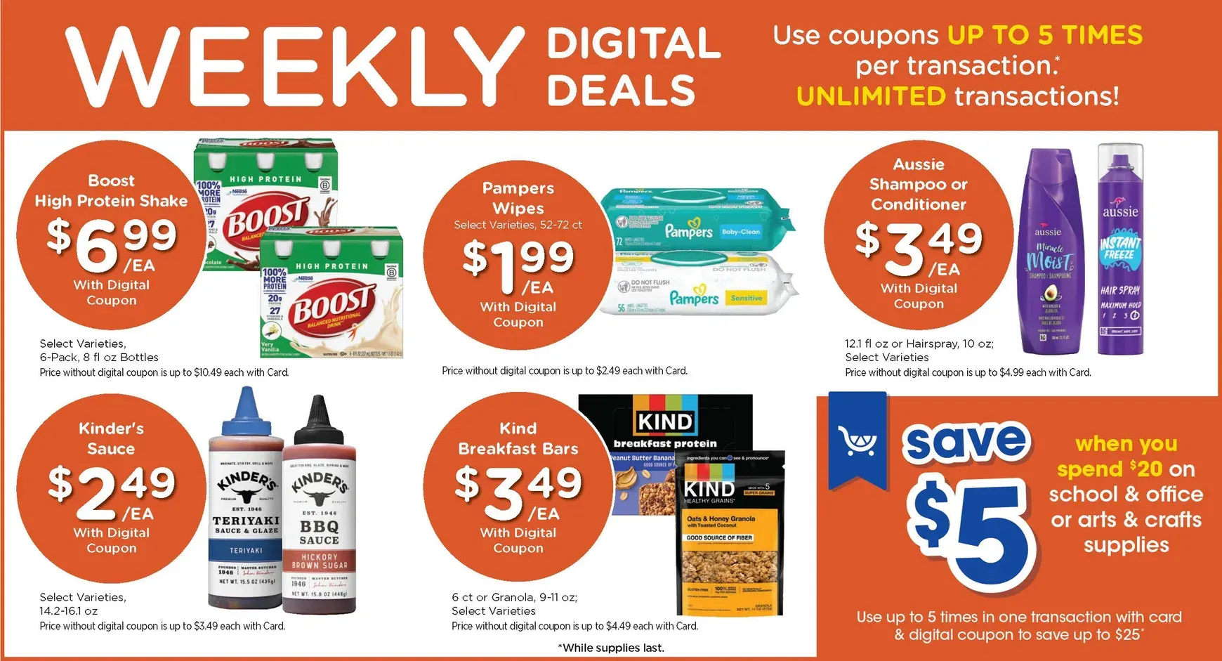 Weekly ad Fry's Food Stores Back to School Savings & Grand Reopening from July 22 to July 28 2026 - Page 5