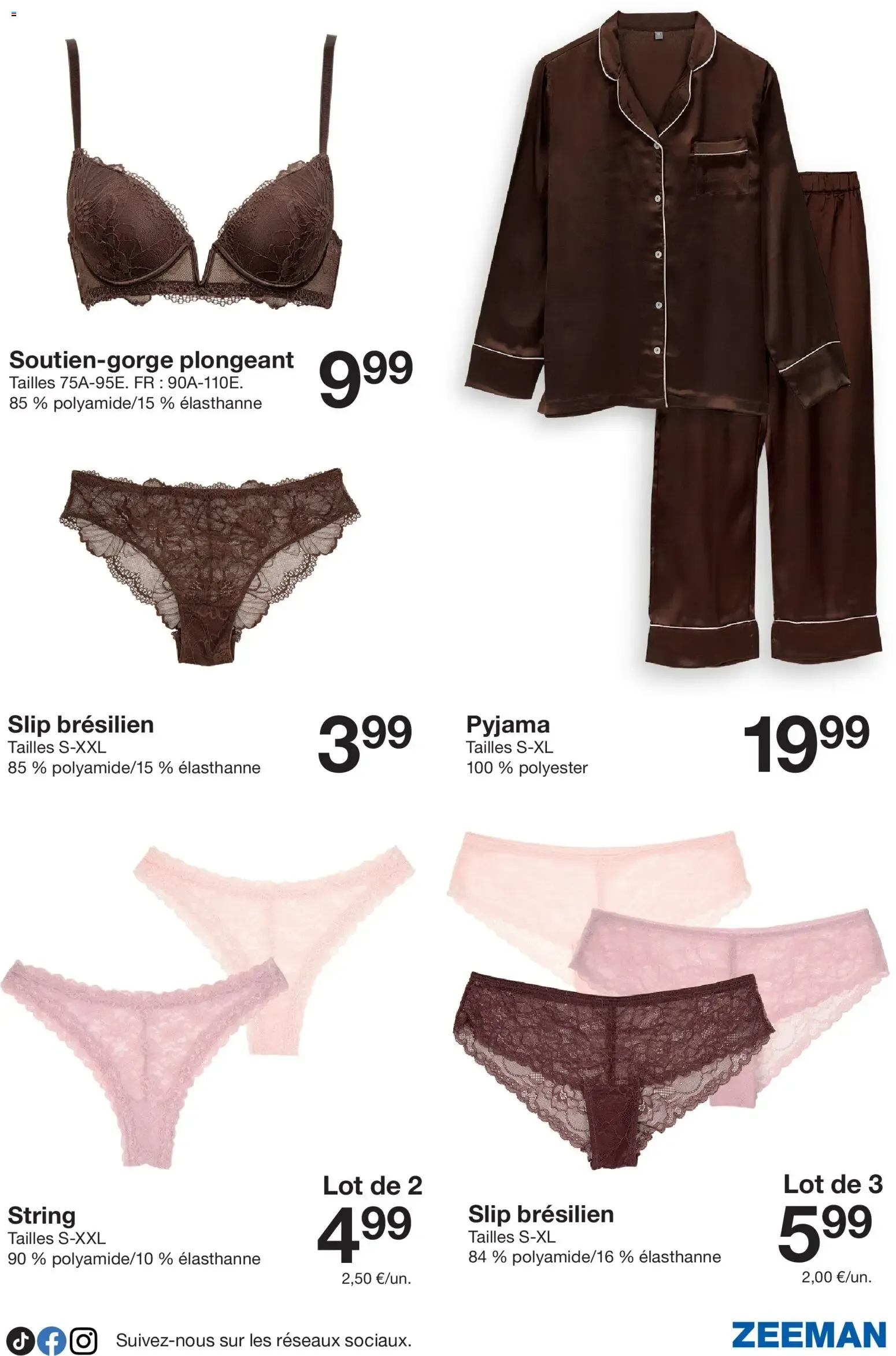 Cette semaine : des tenues d'automne aux sous-vêtements. du 12 septembre au 25 septembre 2026 - Catalogue page 15
