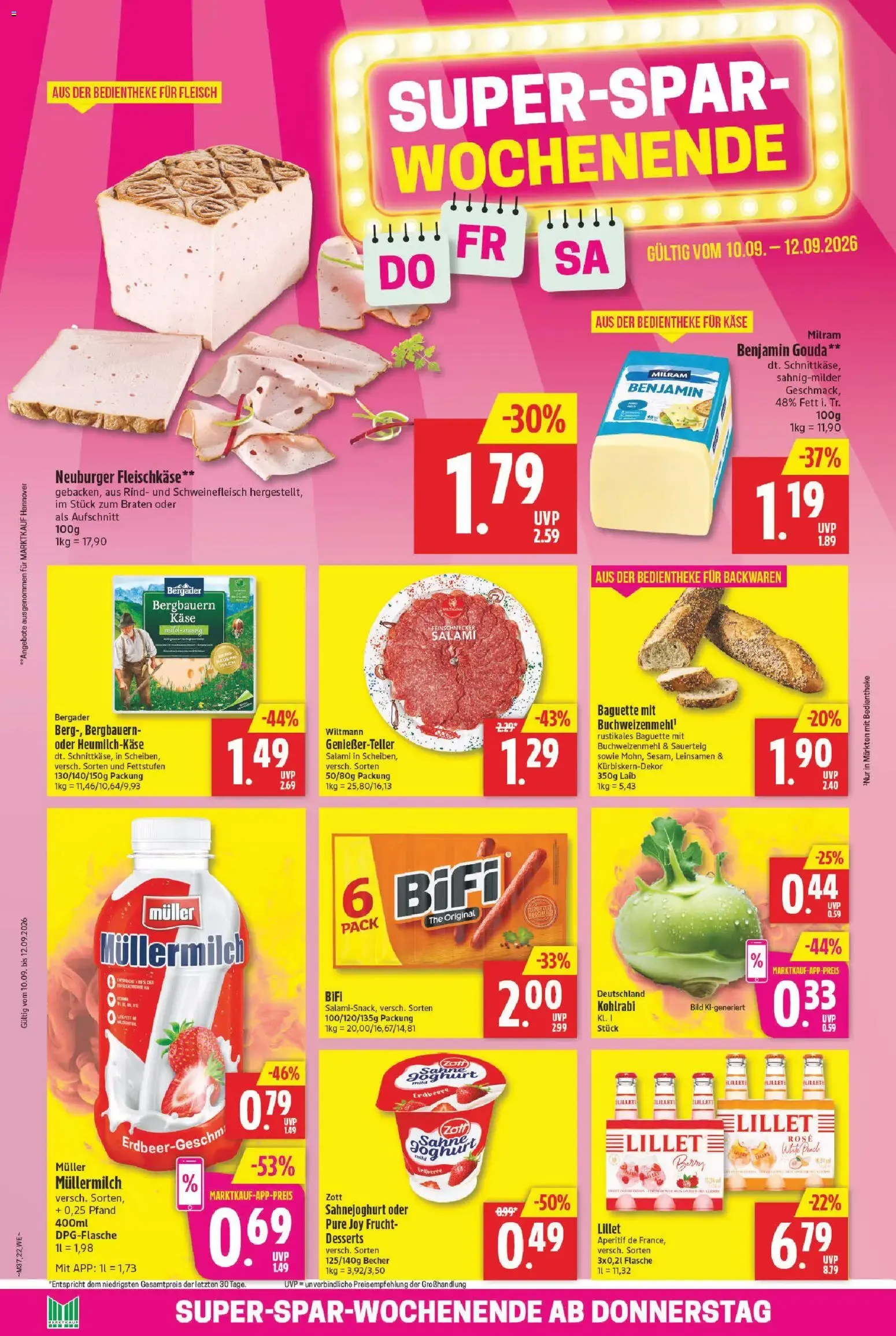 Marktkauf: Wir feiern, Sie sparen von 7. September bis 12. September 2026 - Prospekt seite 22