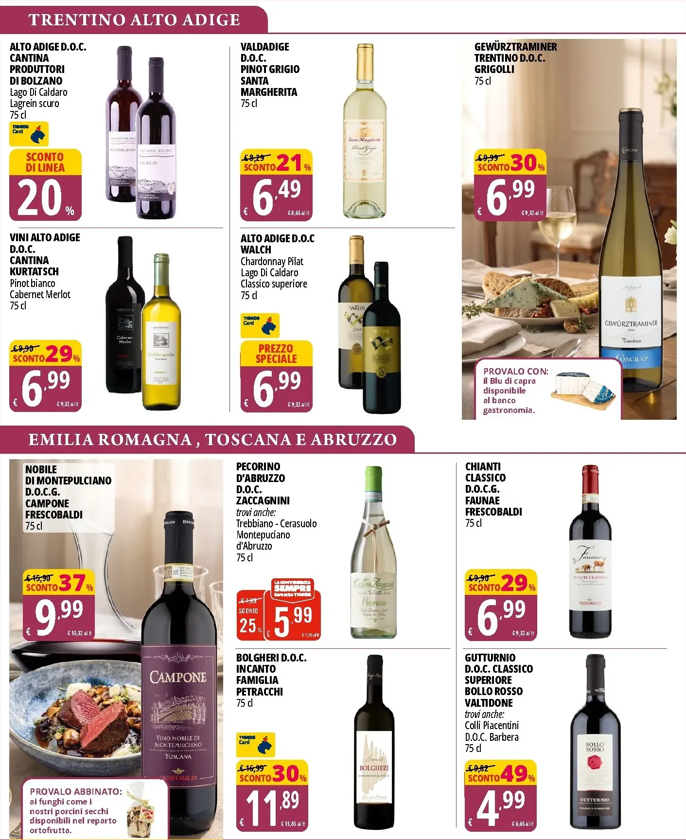 Volantino attuale di Tigros - Selezione e offerte della nostra enoteca valido dal mercoledì 28/10/2026 al martedì 24/11/2026 da 28 ottobre a 24 novembre di 2026 - Pagina del volantino 5
