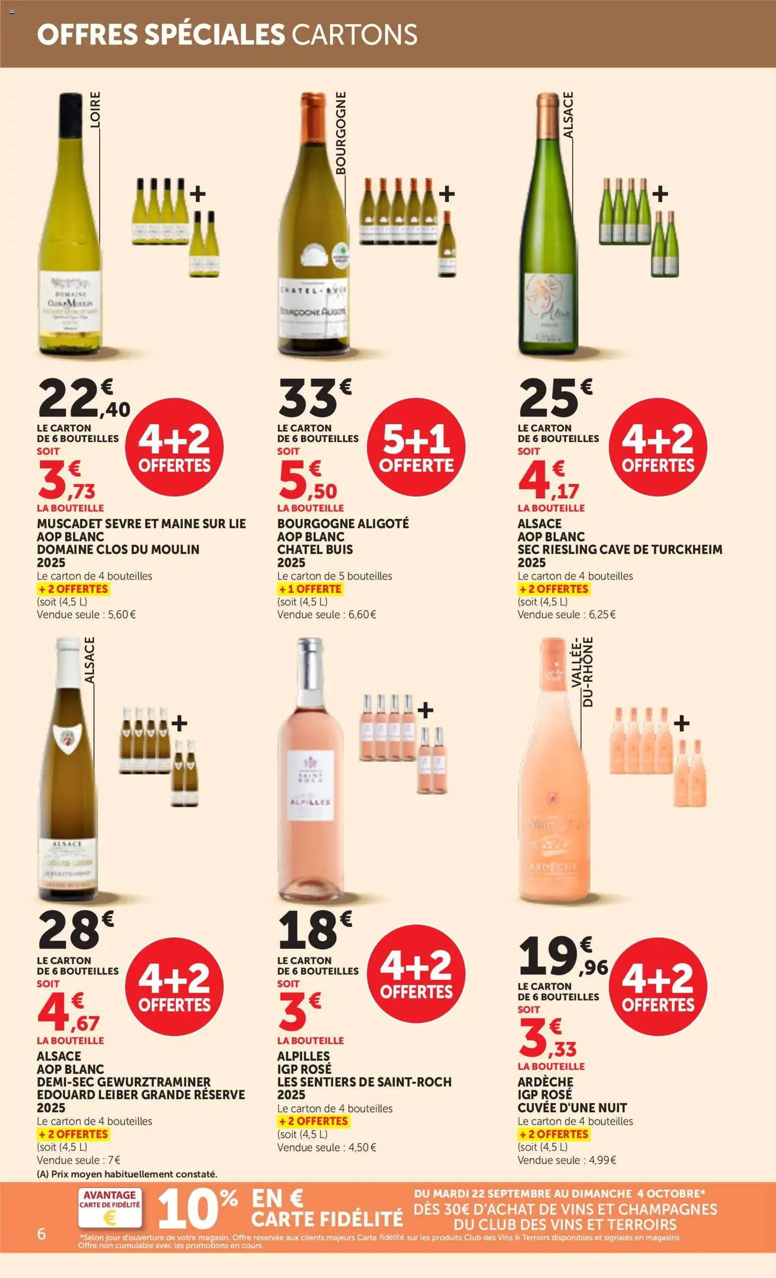 bi1 Foire aux vins Maxi marché à partir du 22/09/2026 - promo en ligne du 22 septembre au 4 octobre 2026 - Catalogue page 6