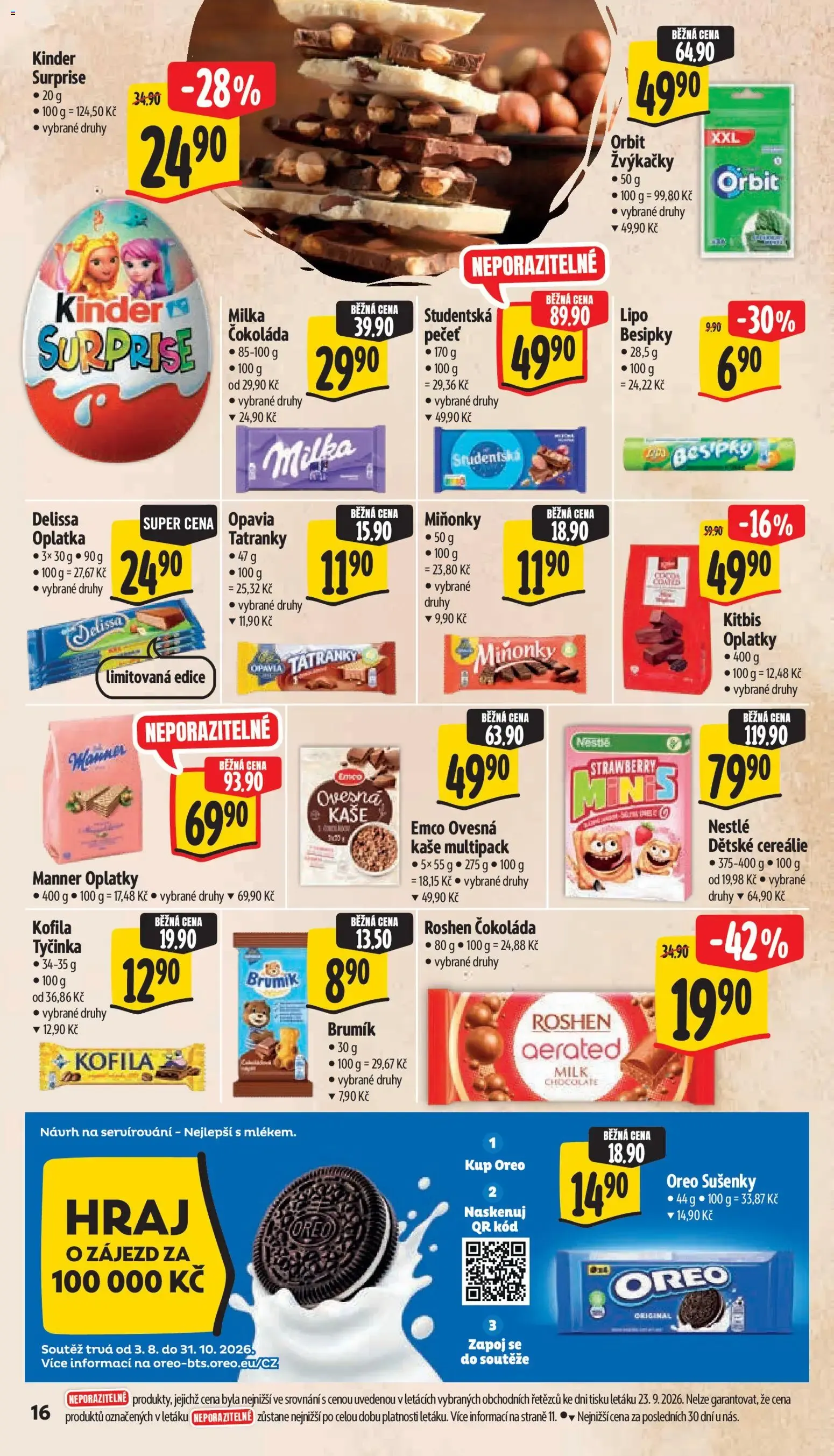 Albert leták - Hypermarket od 30.09.2026 - Akční leták - 30. září 6. října 2026 - Page 24