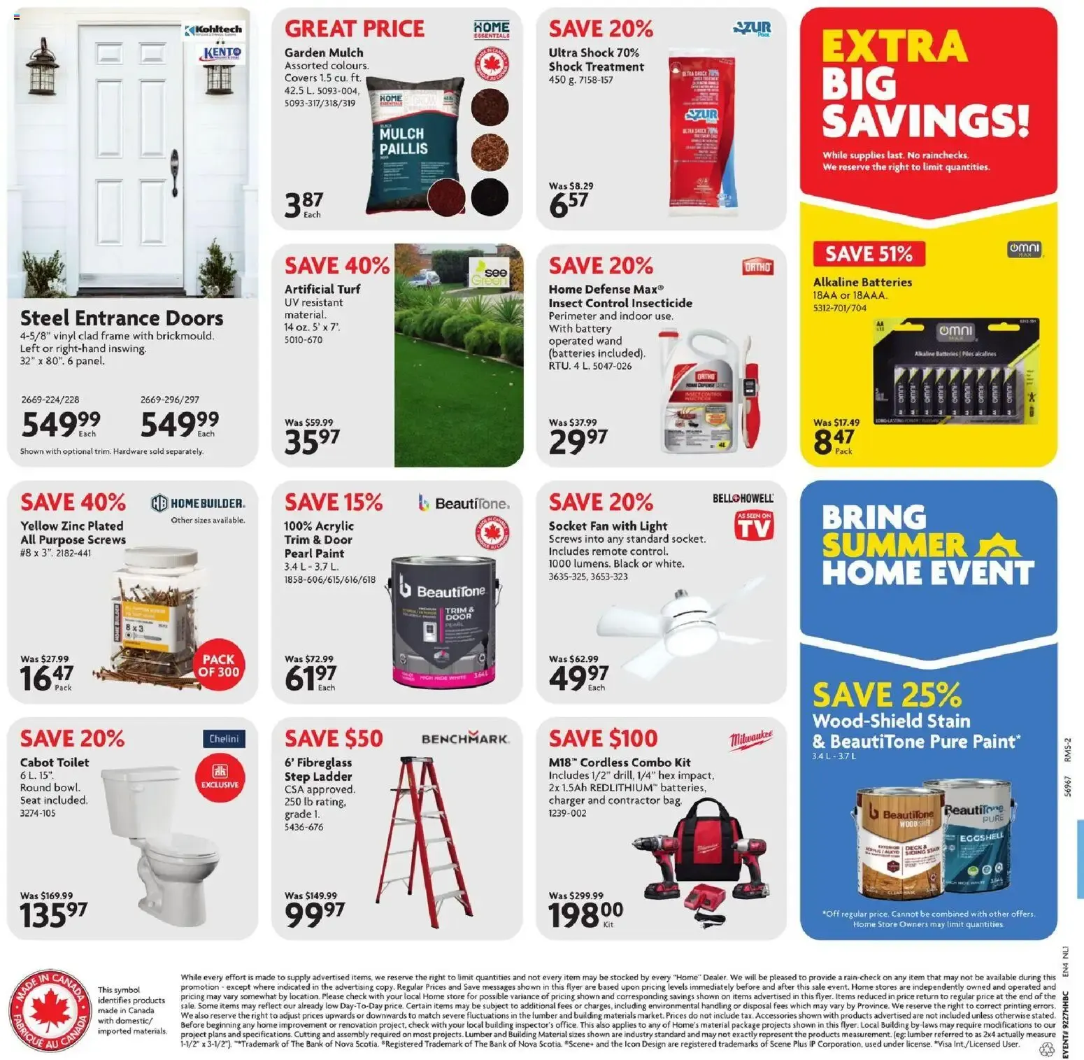 Home Hardware weekly flyer / circulaire from Jul 2, 2026 > weekly specials & deals from July 2 to July 15 2026 - flyer page 2