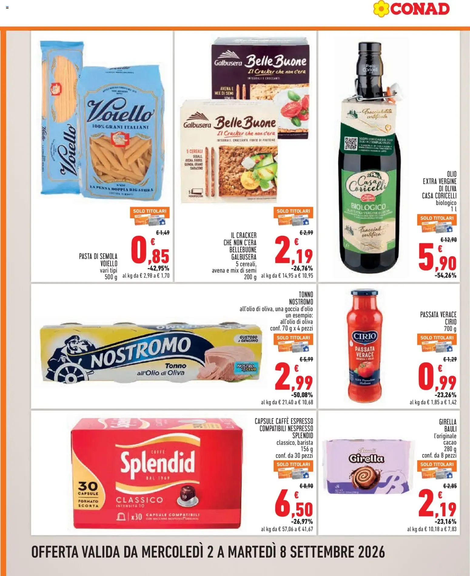 Volantino Conad dal 02/09/2026 > Anteprima da 2 settembre a 8 settembre di 2026 - Pagina del volantino 6