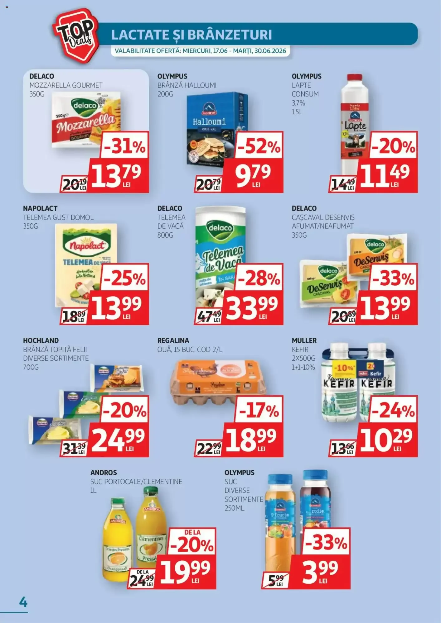 Catalog Auchan: 20 Aniversario y Ofertas Diarias de la 17 iunie până la 30 iunie 2026 - Revista Pagina 4
