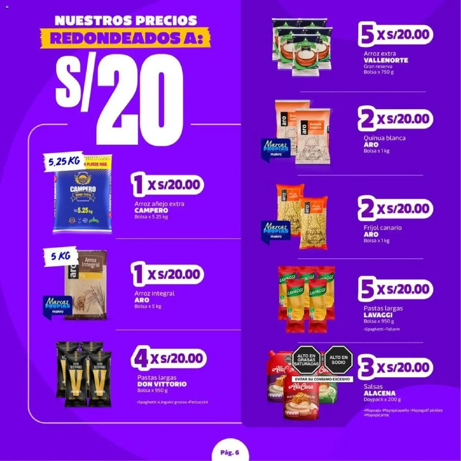 Catalogo de Makro: Vuelven los Precios Redondos 27 de agosto al 9 de setiembre 2026 - Pag 6