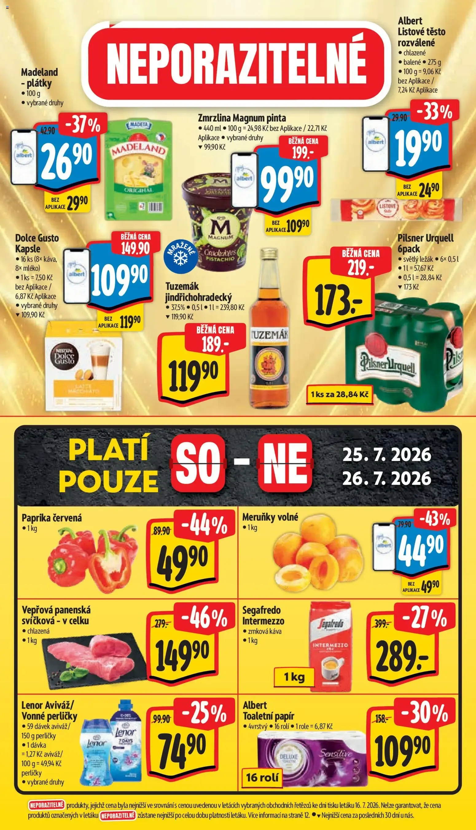 Albert leták - Supermarket - Ostrava od 22.07.2026 - Akční leták - 22. července 28. července 2026 - Page 47