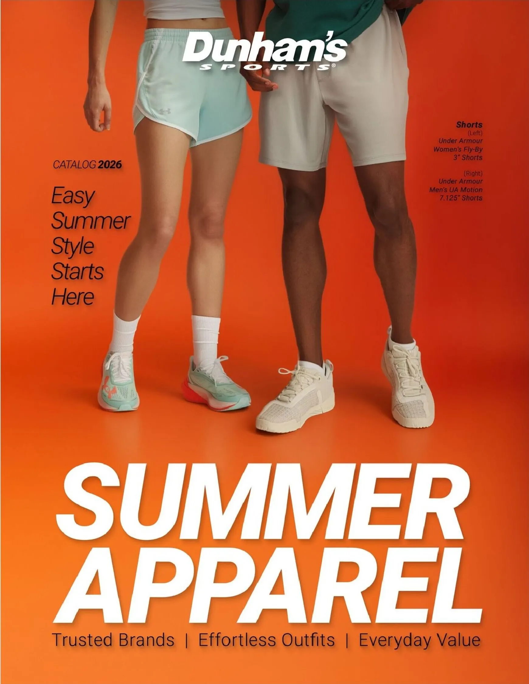 Weekly ad Current Dunham's Sports - Summer Apparel Catalog leaflet valid from Thursday 06/18/2026 to Wednesday 08/05/2026 from June 18 to August 5 2026 - Page 1
