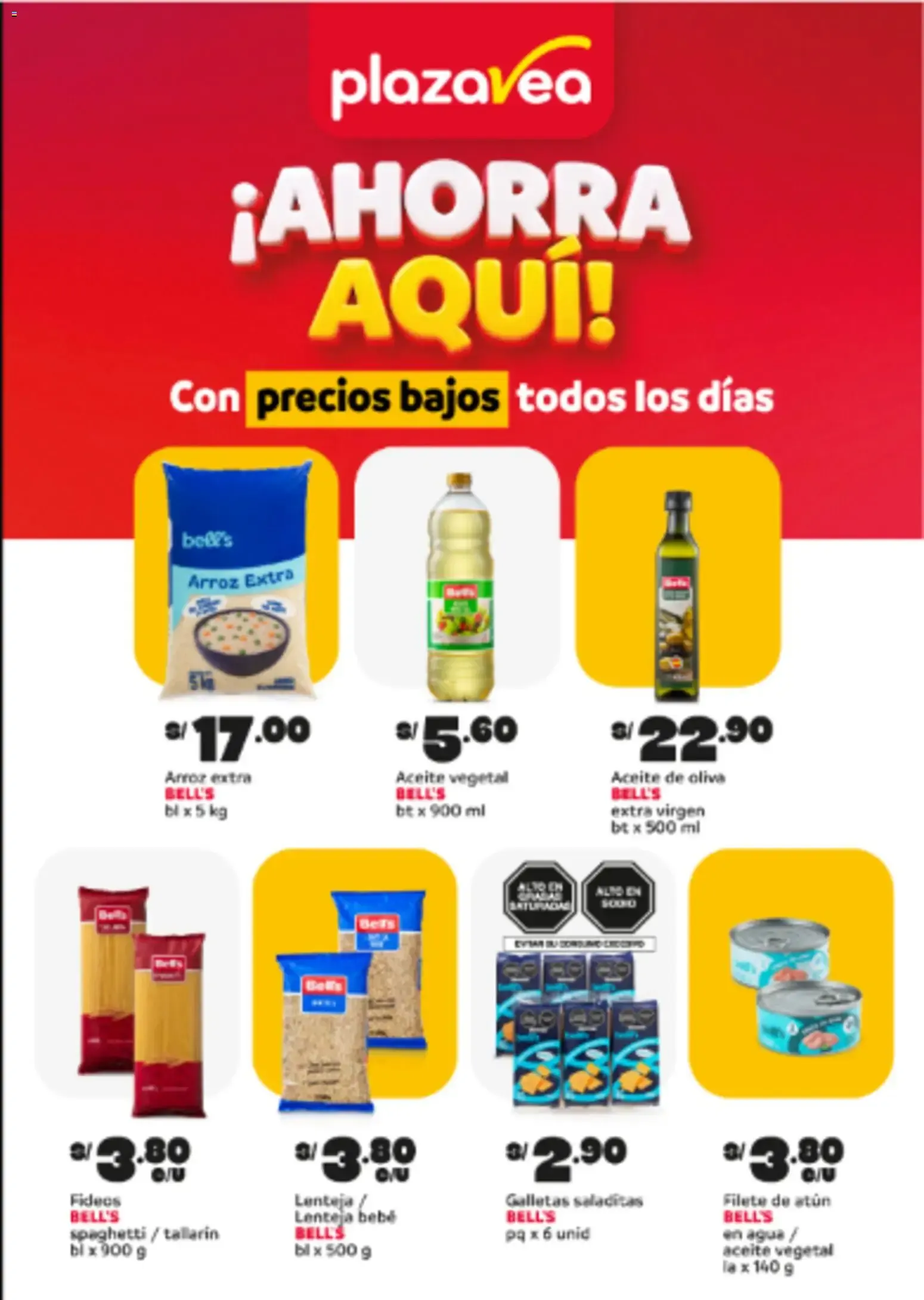 Catalogo de plazavea ¡AHORRA AQUÍ! Con precios bajos todos los días 1 de octubre al 18 de octubre 2026 - Pag 1