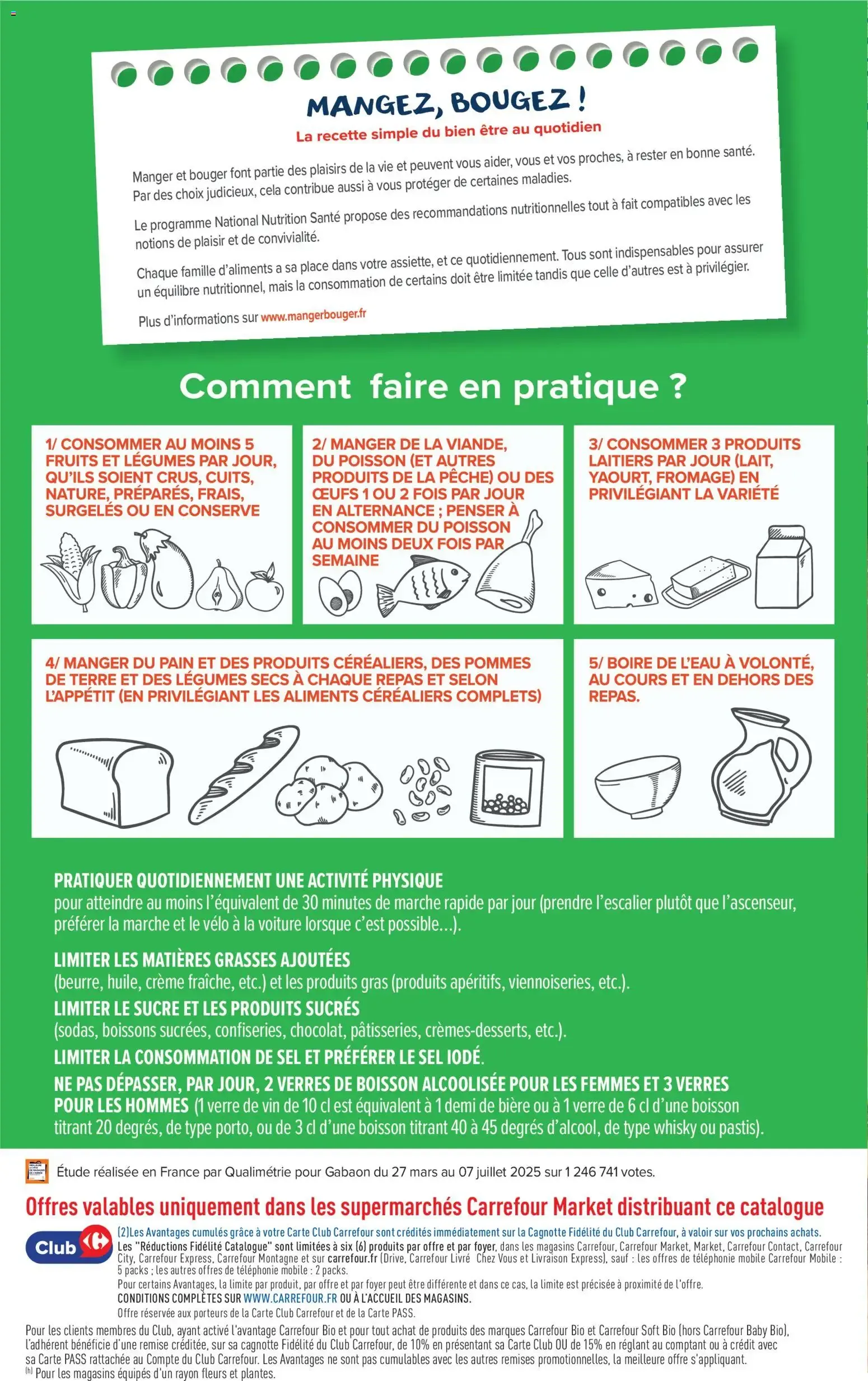 Carrefour Market Avec le club carrefour goûtez AU bio le moins cher de France à partir du 02/06/2026 - promo en ligne du 2 juin au 14 juin 2026 - Catalogue page 18