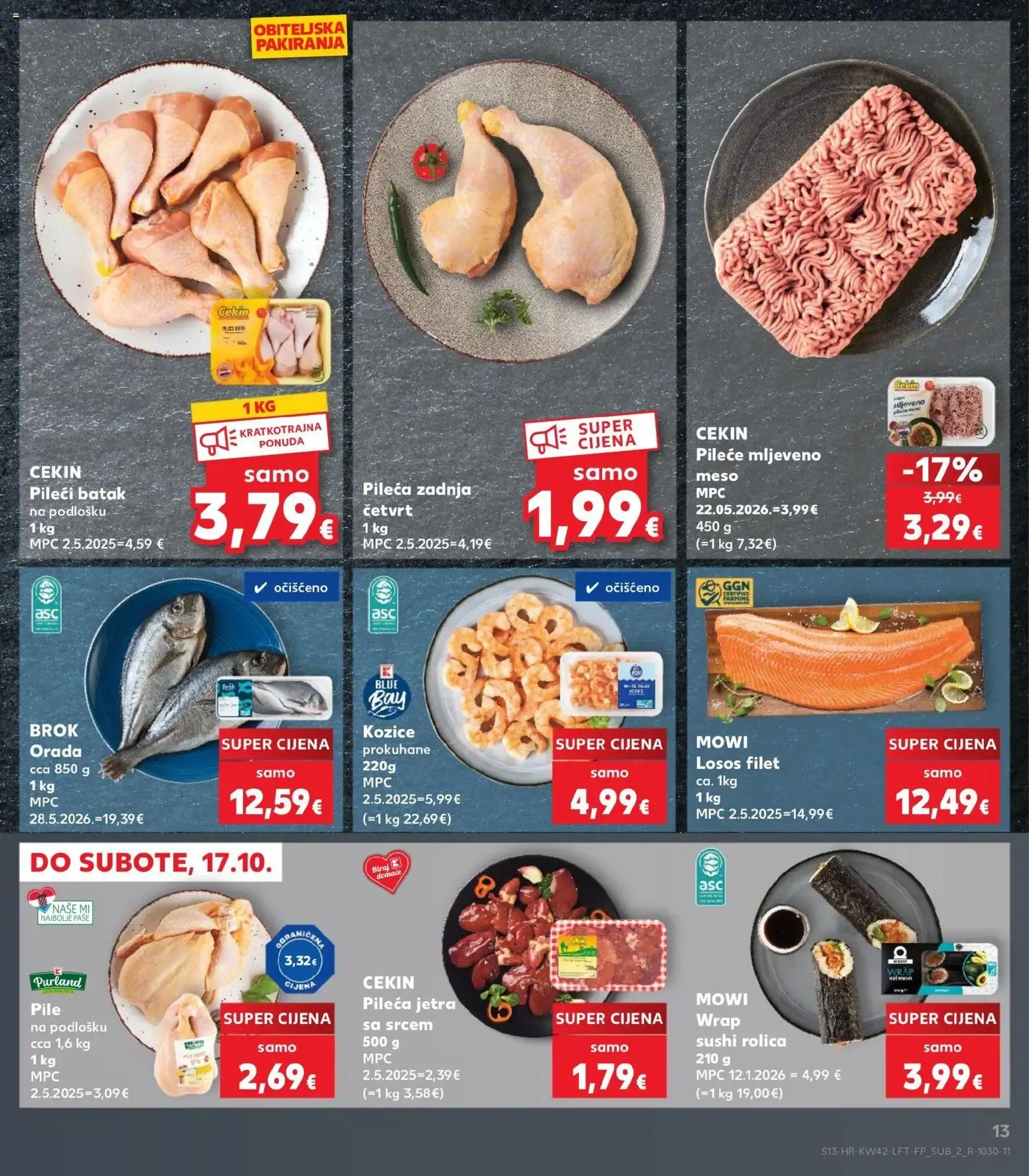 Katalog Kaufland Katalog novi od 14.10.2026 na listanje > letak digitalni od 14. listopada do 20. listopada 2026. - Pregled Stranica 13