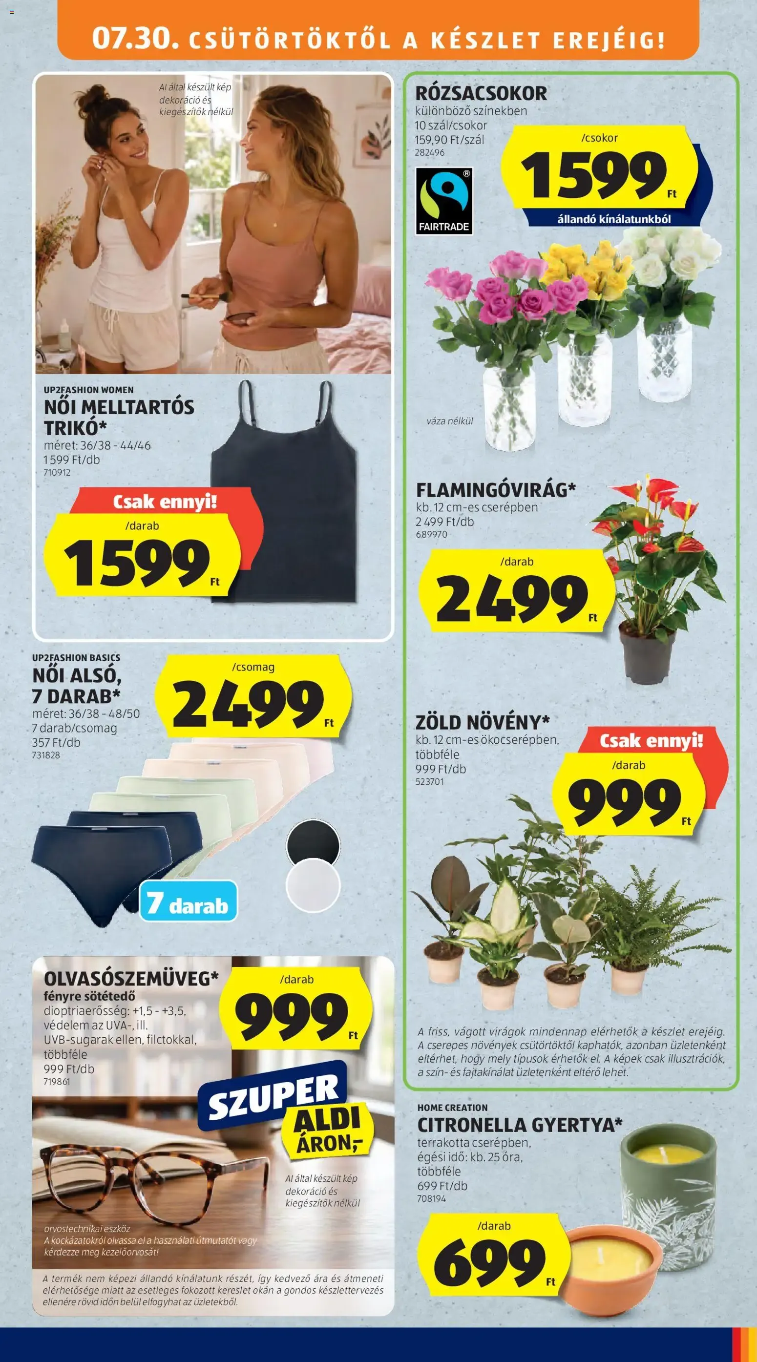 Katalógus A KÖZÉPSŐ SOR TERMÉKEI július 30.-tól augusztus 5.-ig 2026. - Oldal 3
