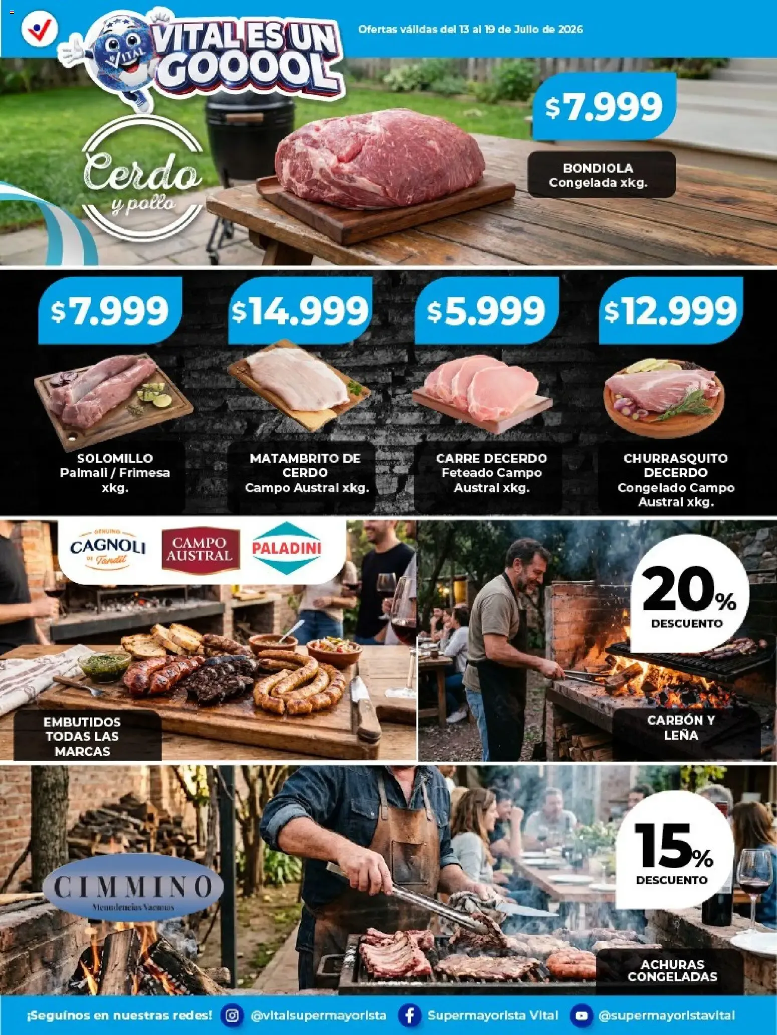 Ofertas de Vital es un Goool - Frescos a la mesa 13 de julio al 19 de julio 2026 - Página 3 del catálogo