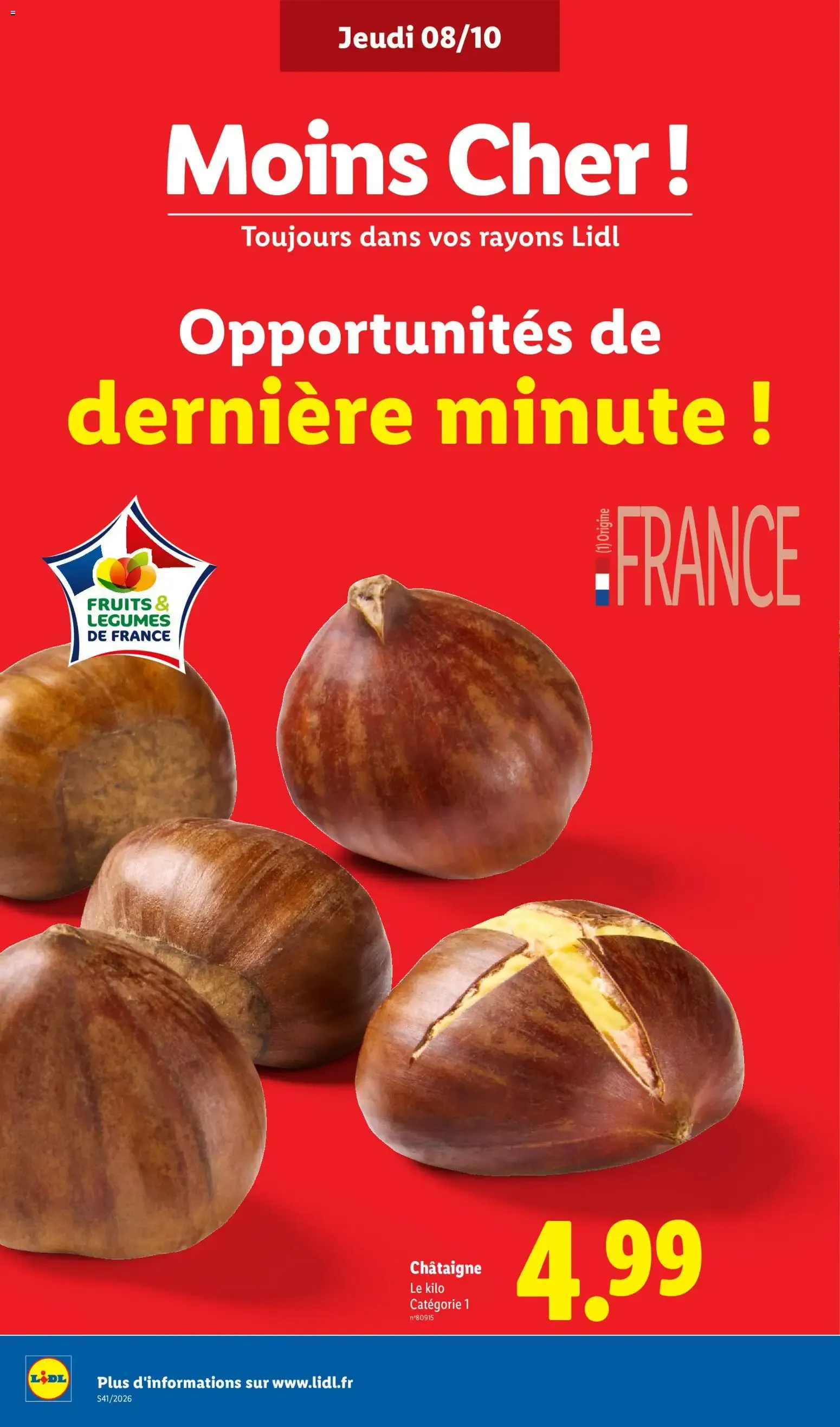 Catalogue LIDL du 08/10/2026 | Promo prospectus en ligne du 8 octobre au 14 octobre 2026 - Catalogue page 4