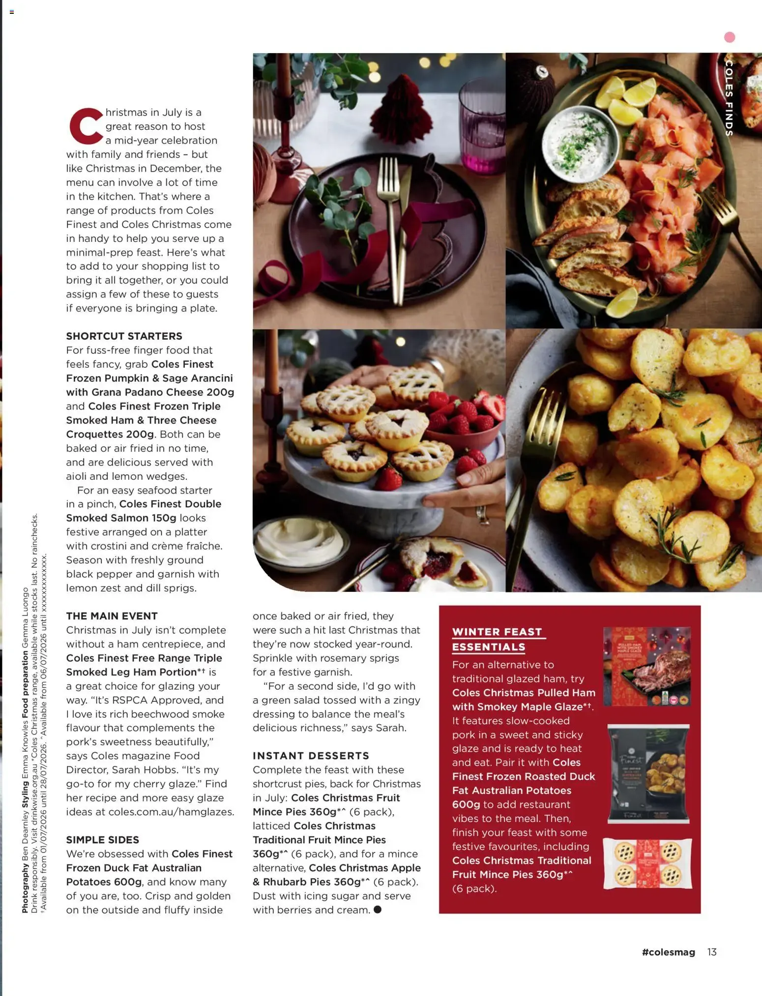 Coles | World of flavour - Catalogue valid from 1 July to 31 July 2026 - page 13
