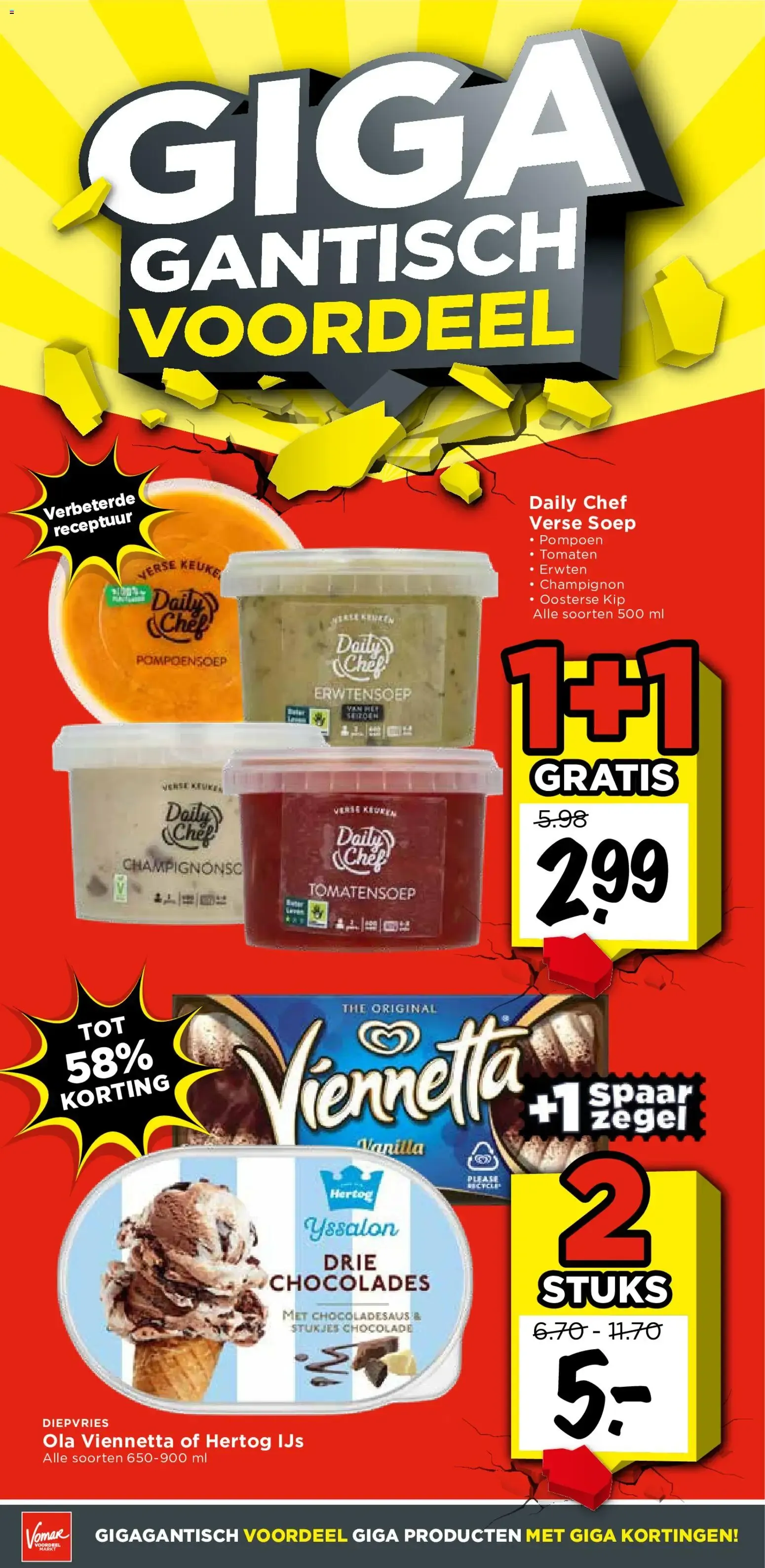 Vomar GIGA GANTISCH VOORDEEL van 4 oktober tot 10 oktober 2026 - Folder pagina 16