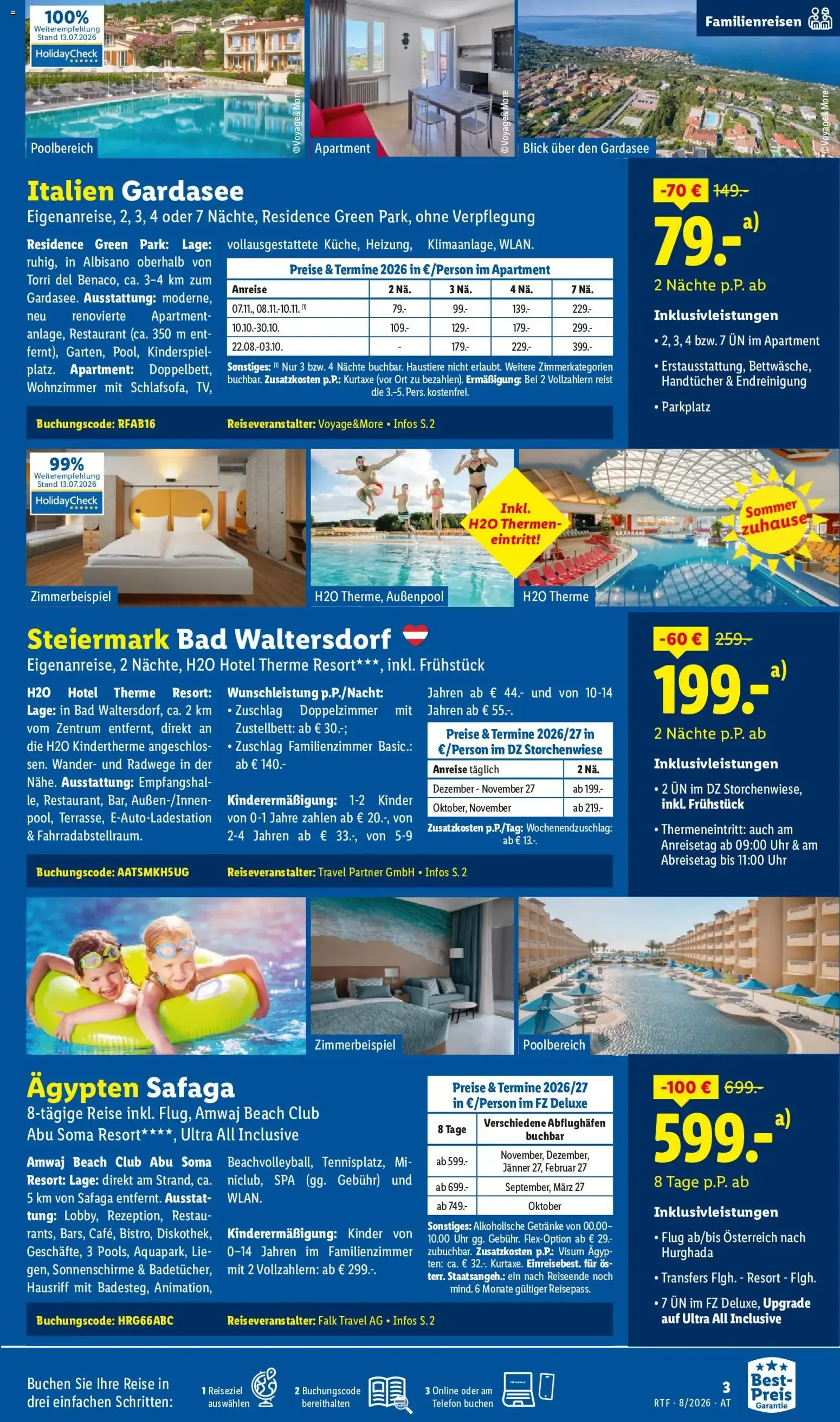 Urlaub in der Heimat buchen lohnt sich. von 12. August bis 15. September 2026 - Flugblätt seite  3