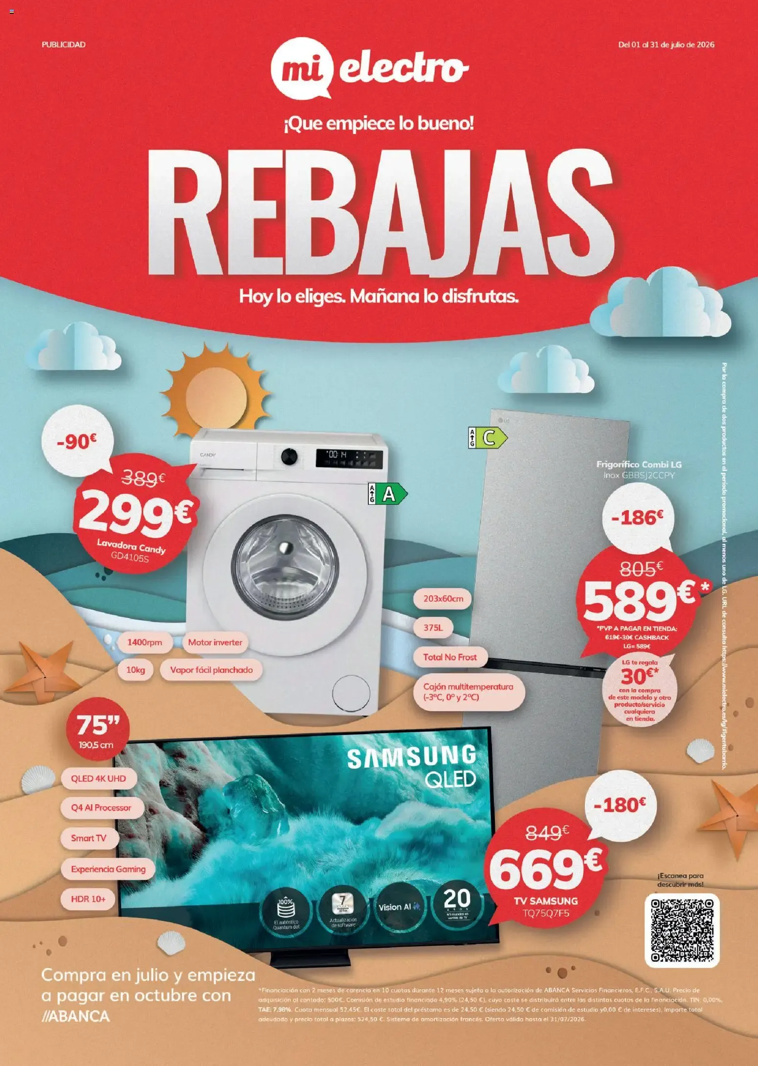 Catálogo de Mi Electro - Rebajas 1 de julio al 31 de julio 2026 - Página 1
