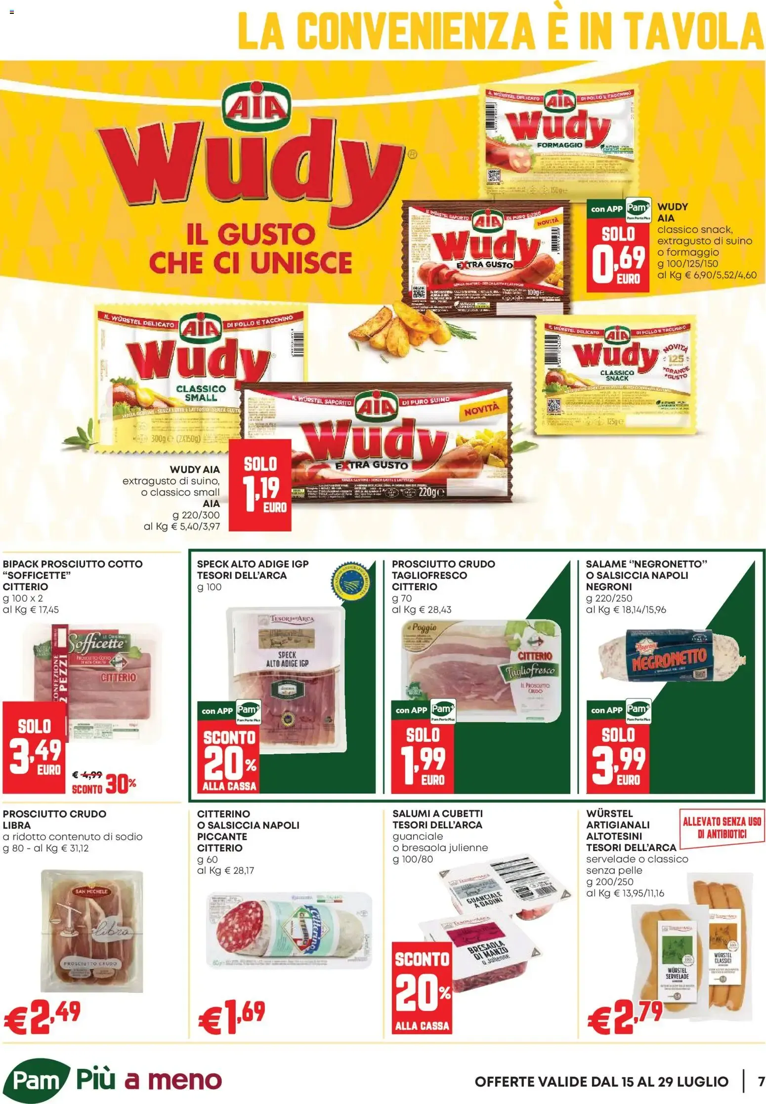 Nuovo PAM volantino Occasioni Extra dal 16/07/2026 > offerte anteprima 🛍️ da 16 luglio a 29 luglio di 2026 - Pagina del volantino 7