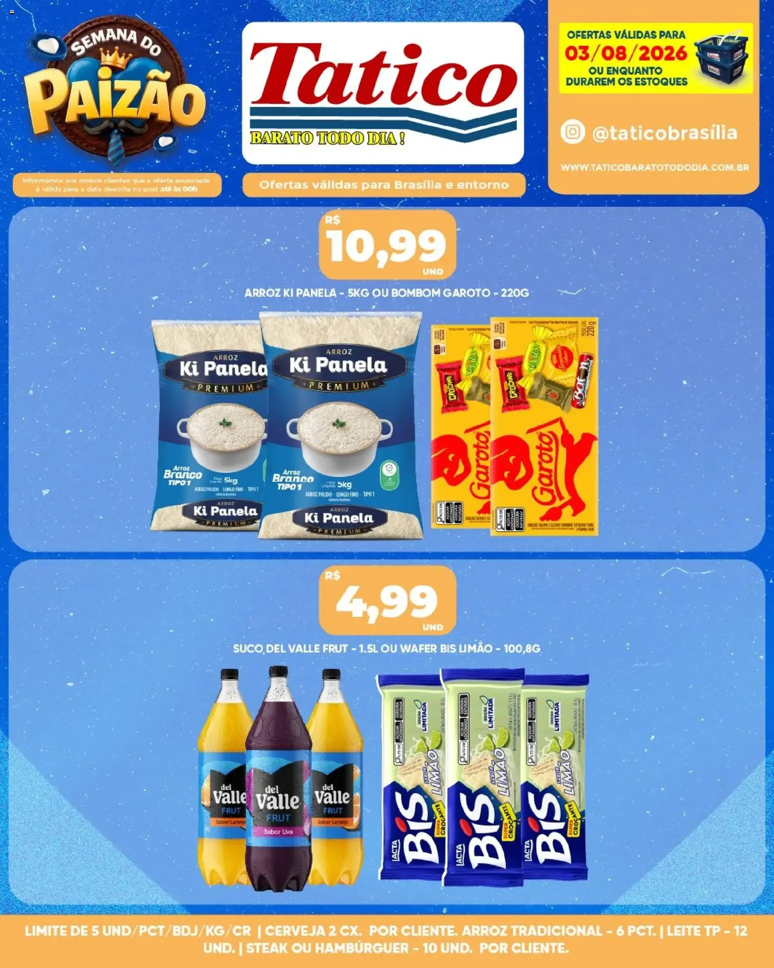 Encarte de Tatico ofertas do Dia de 03/08/2026 | Promoções Online 3 de agosto até 3 de agosto 2026 - Pagina 6