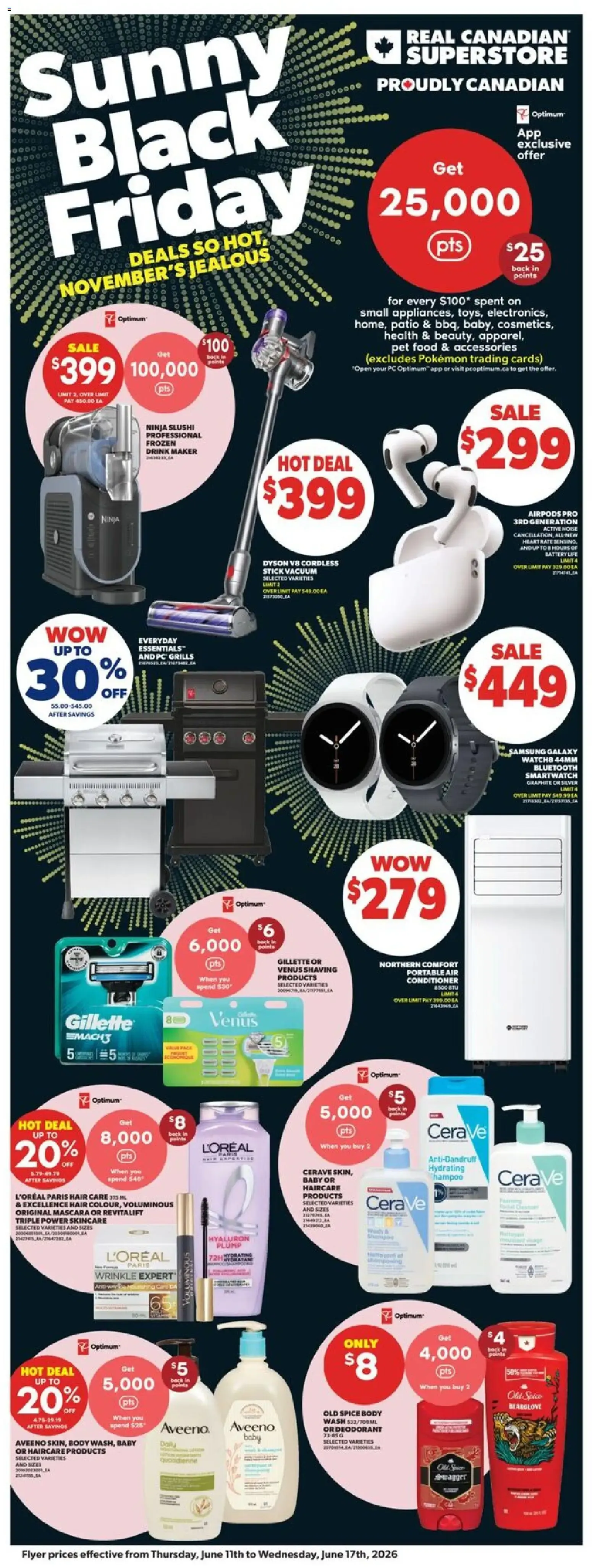 Real Canadian Superstore flyer / circulaire from Jun 11, 2026 > weekly specials & deals from June 11 to June 17 2026 - flyer page 1