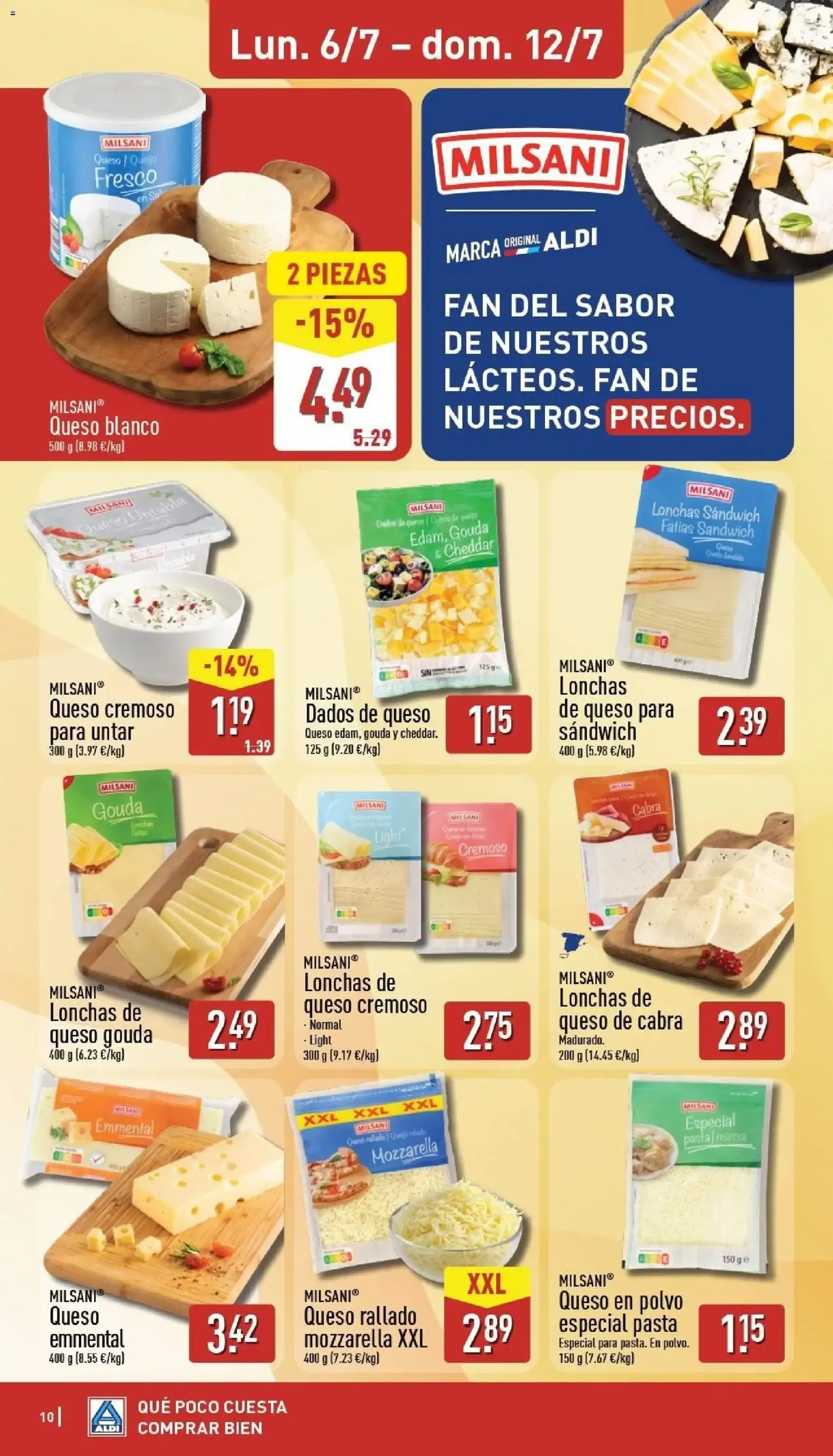Catálogo de Aldi: Un Baño de Frescura al Mejor Precio 6 de julio al 12 de julio 2026 - Página 10