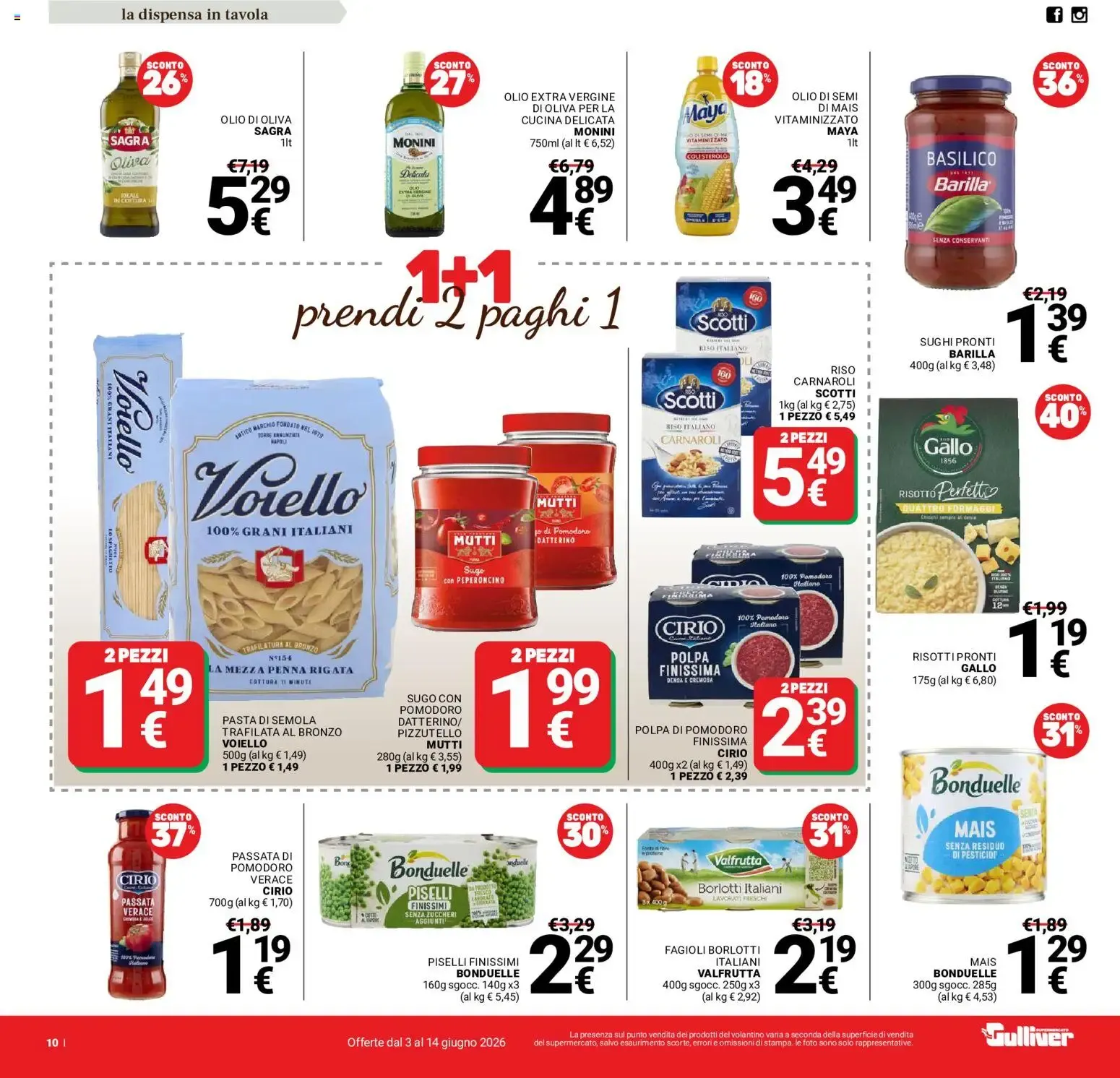 Nuovo Gulliver volantino dal 03/06/2026 > offerte anteprima 🛍️ da 3 giugno a 14 giugno di 2026 - Pagina del volantino 10