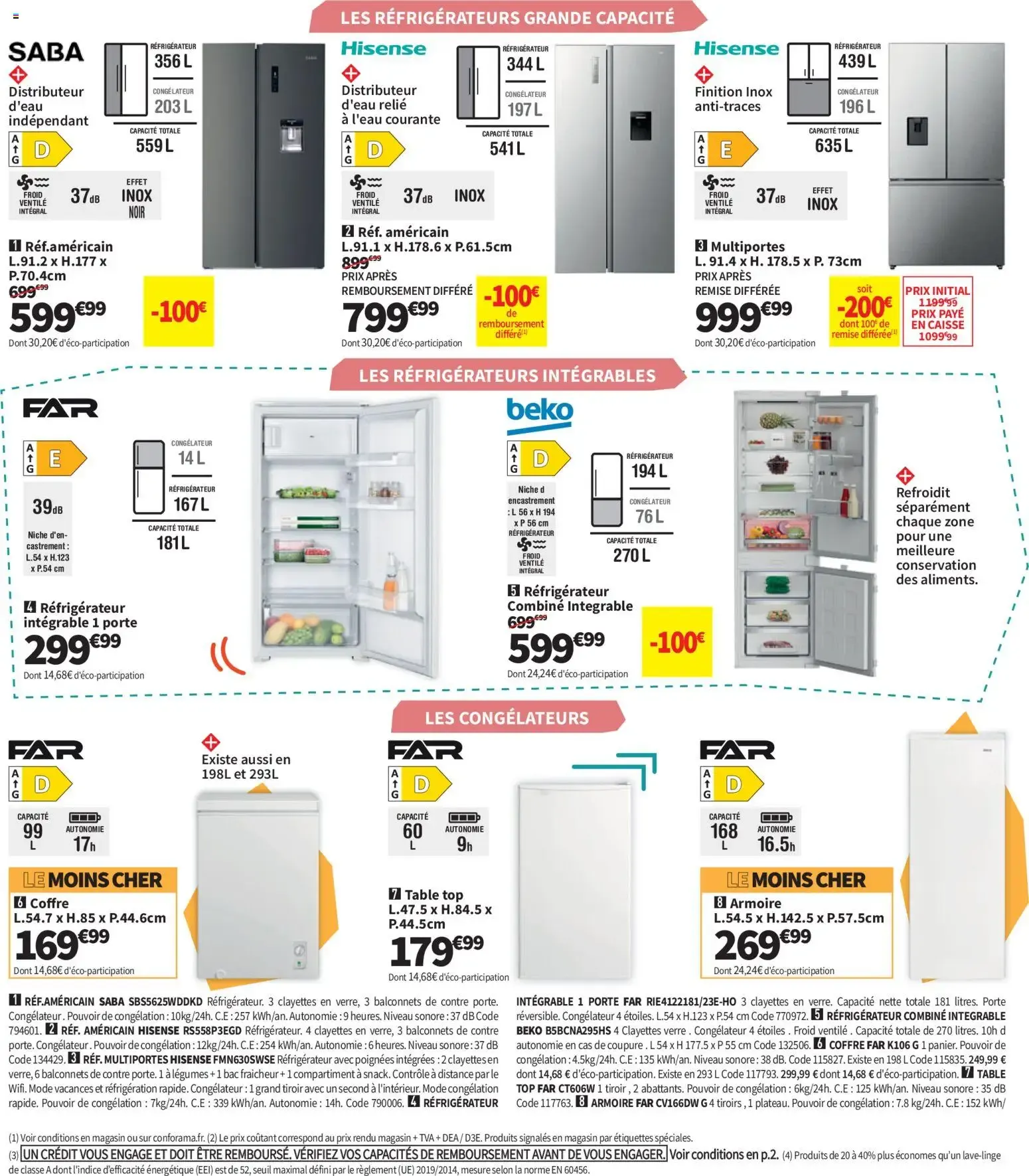 Conforama - Rentrée à Prix Coûtant du 21 juillet au 24 août 2026 - Catalogue page 28