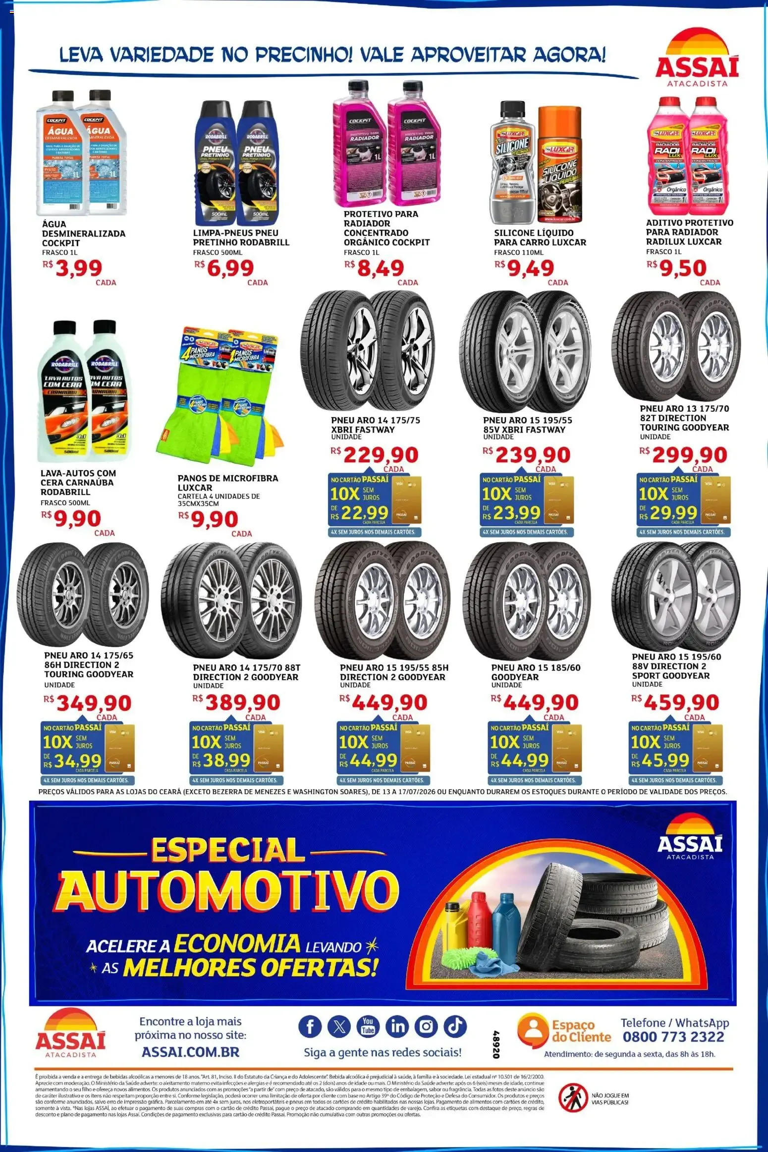 Encarte de Assaí Atacadista ofertas de 13/07/2026 | Promoções Online 13 de julho até 17 de julho 2026 - Pagina 4