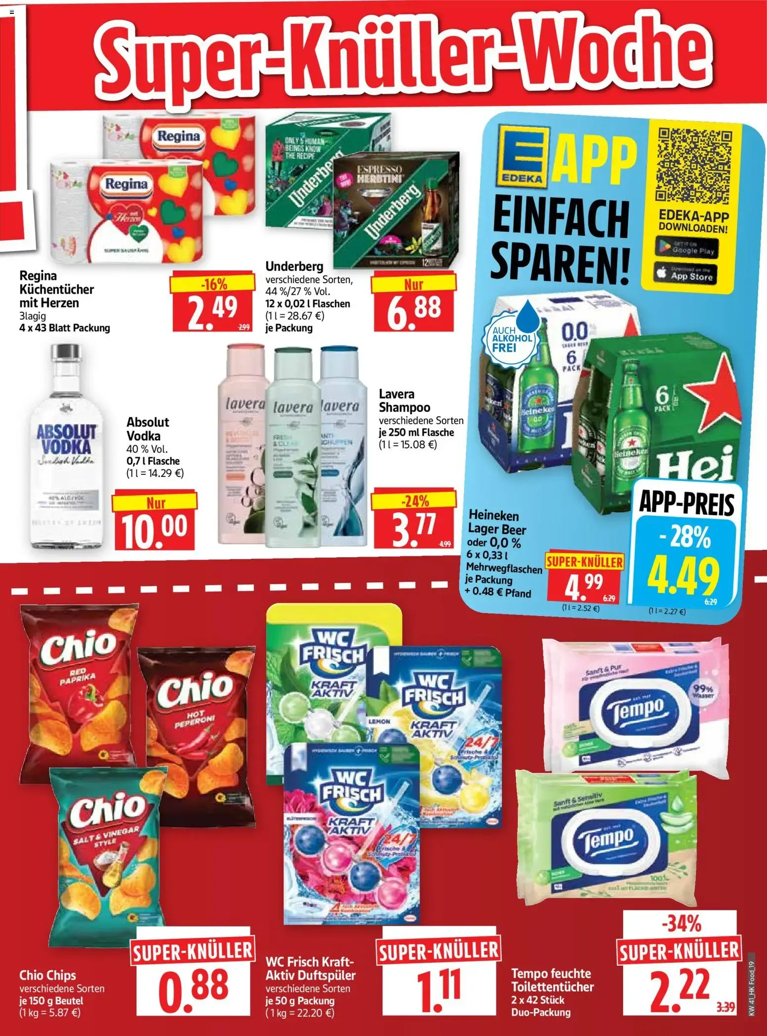 E center Herkules EDEKA App Prospekt von 5. Oktober bis 10. Oktober 2026 - Prospekt seite 19