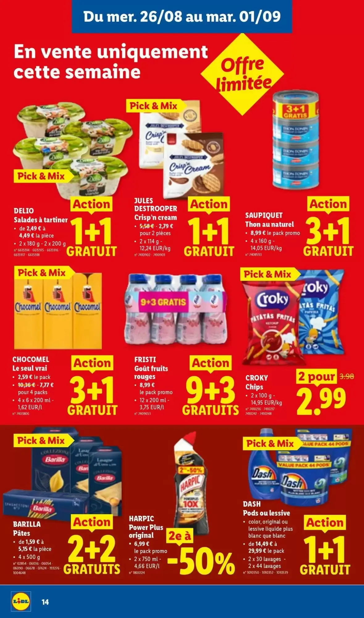 Lidl Semaines Super Hero van 24 augustus tot 29 augustus 2026 - folder pagina 14