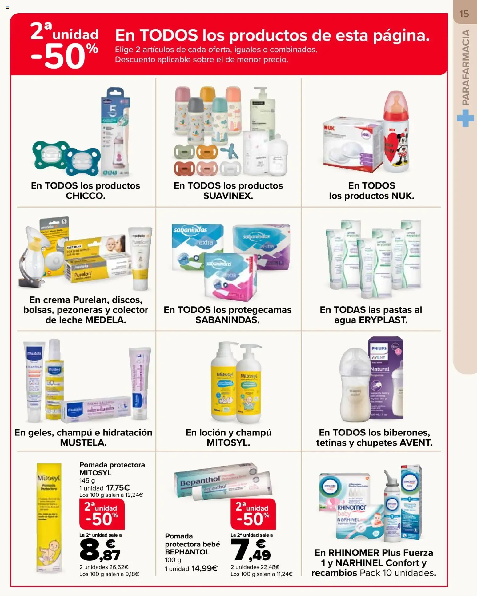 Catálogo de Carrefour folleto Bebé del 26/08/2026 | Catálogo 26 de agosto al 21 de septiembre 2026 - Página 15
