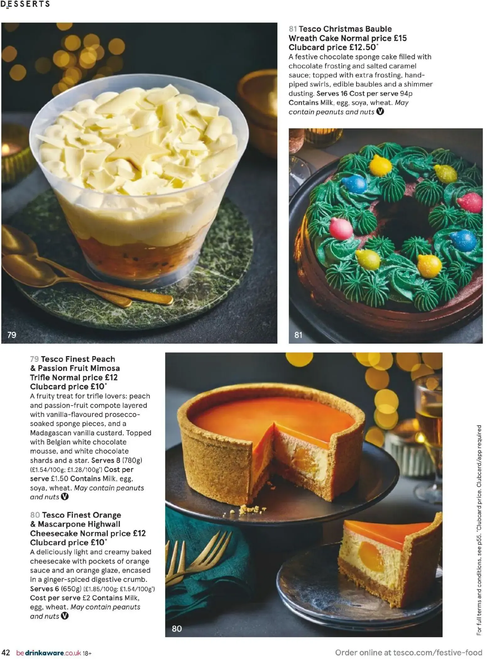TESCO finest Festive Food to Order from 4 November to 31 December 2026 - Catalogue Page 42