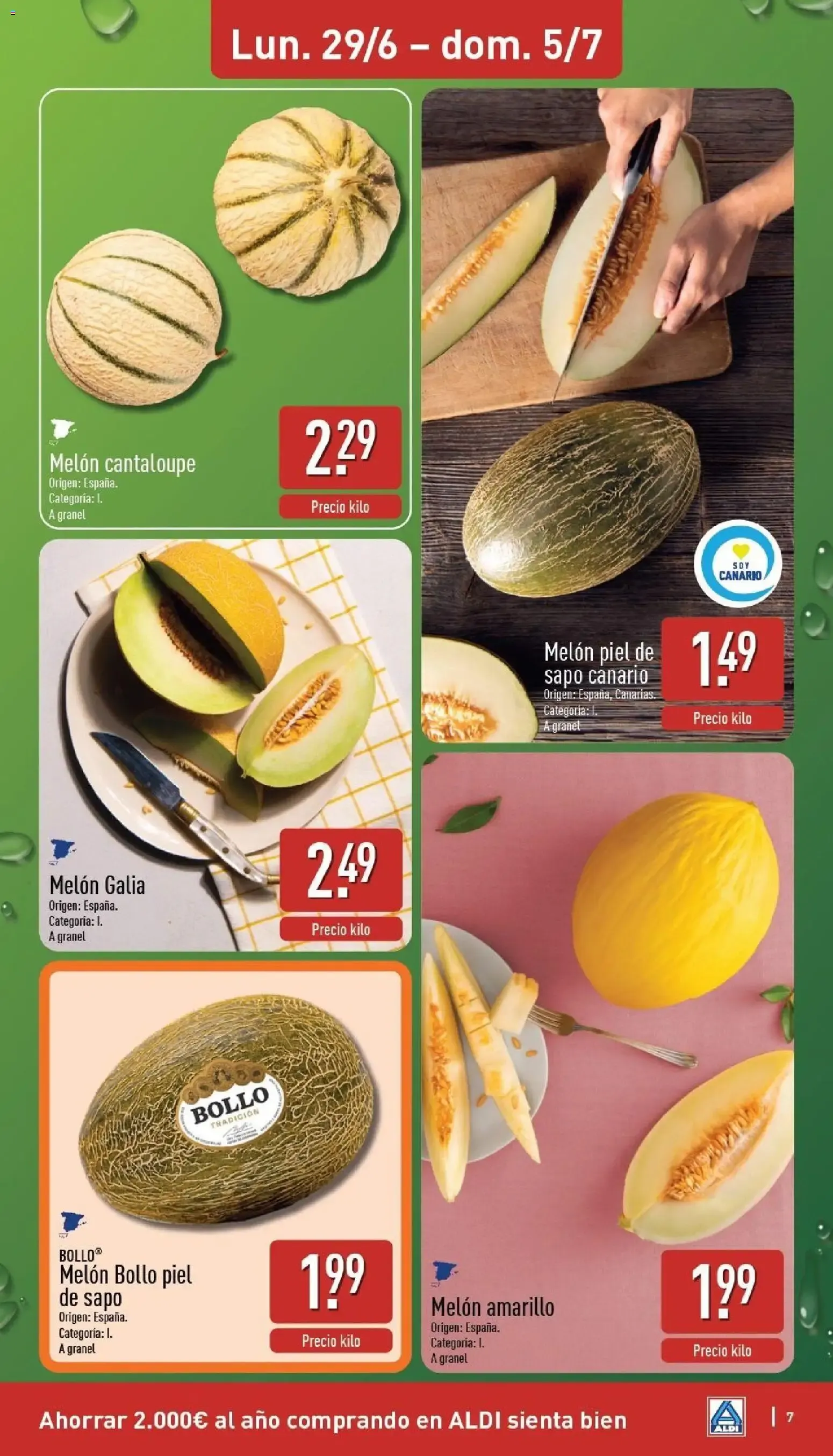 Catálogo de Aldi folleto Canarias del 29/06/2026 | Catálogo 29 de junio al 5 de julio 2026 - Página 7
