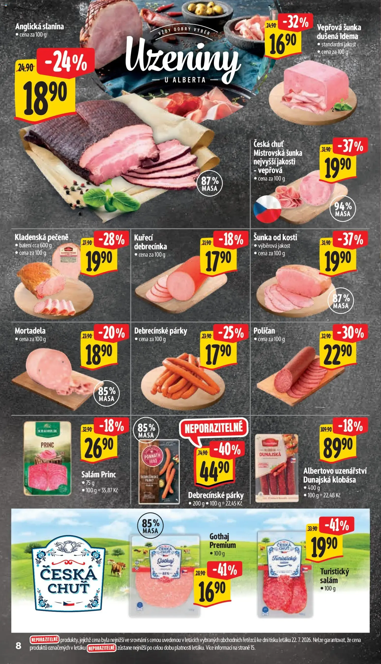 Albert leták - Hypermarket od 29.07.2026 - Akční leták - 29. července 4. srpna 2026 - Page 16