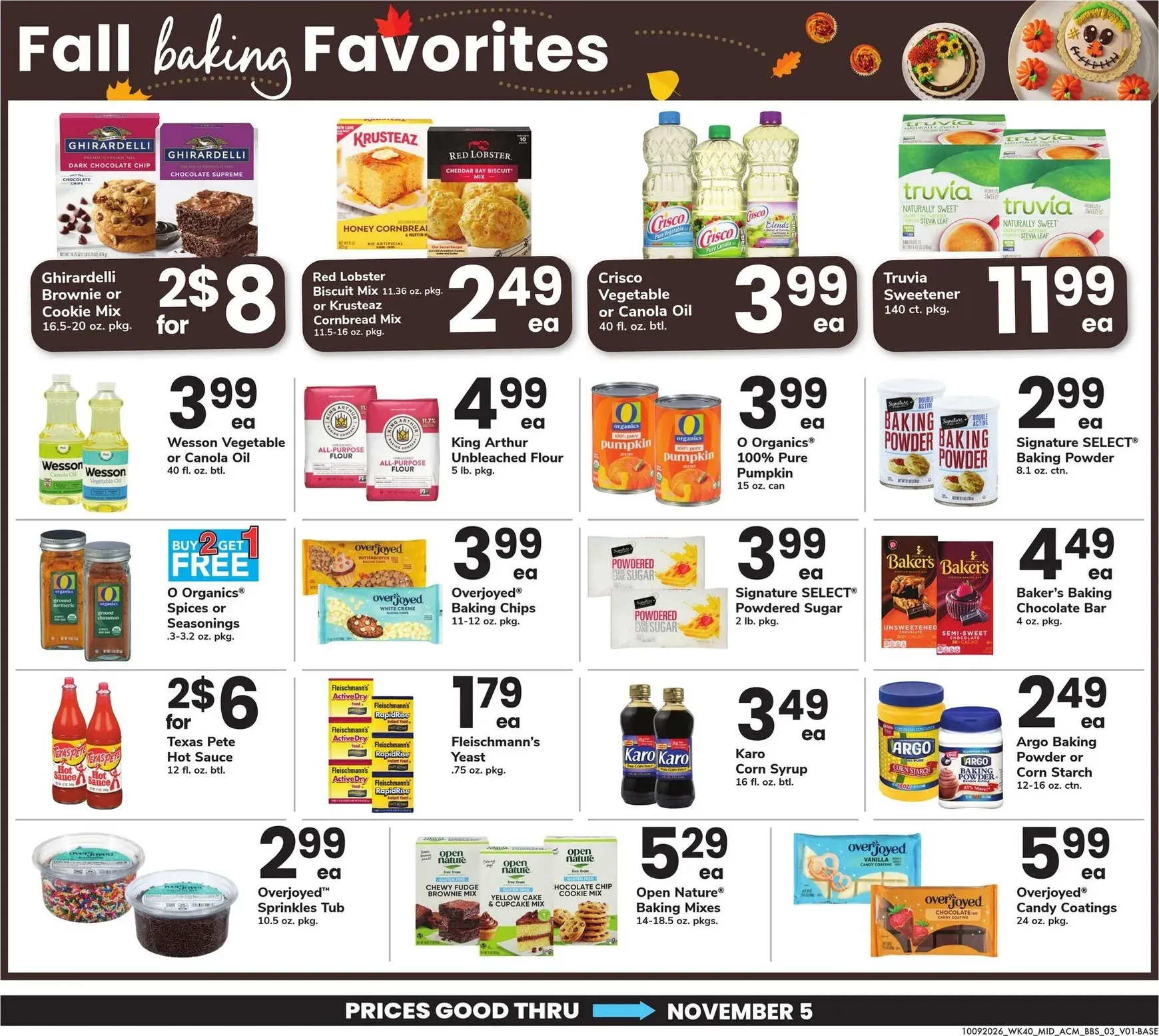 Weekly ad Current ACME - Big Book of Savings leaflet valid from Friday 10/09/2026 to Thursday 11/05/2026 from October 9 to November 5 2026 - Page 3