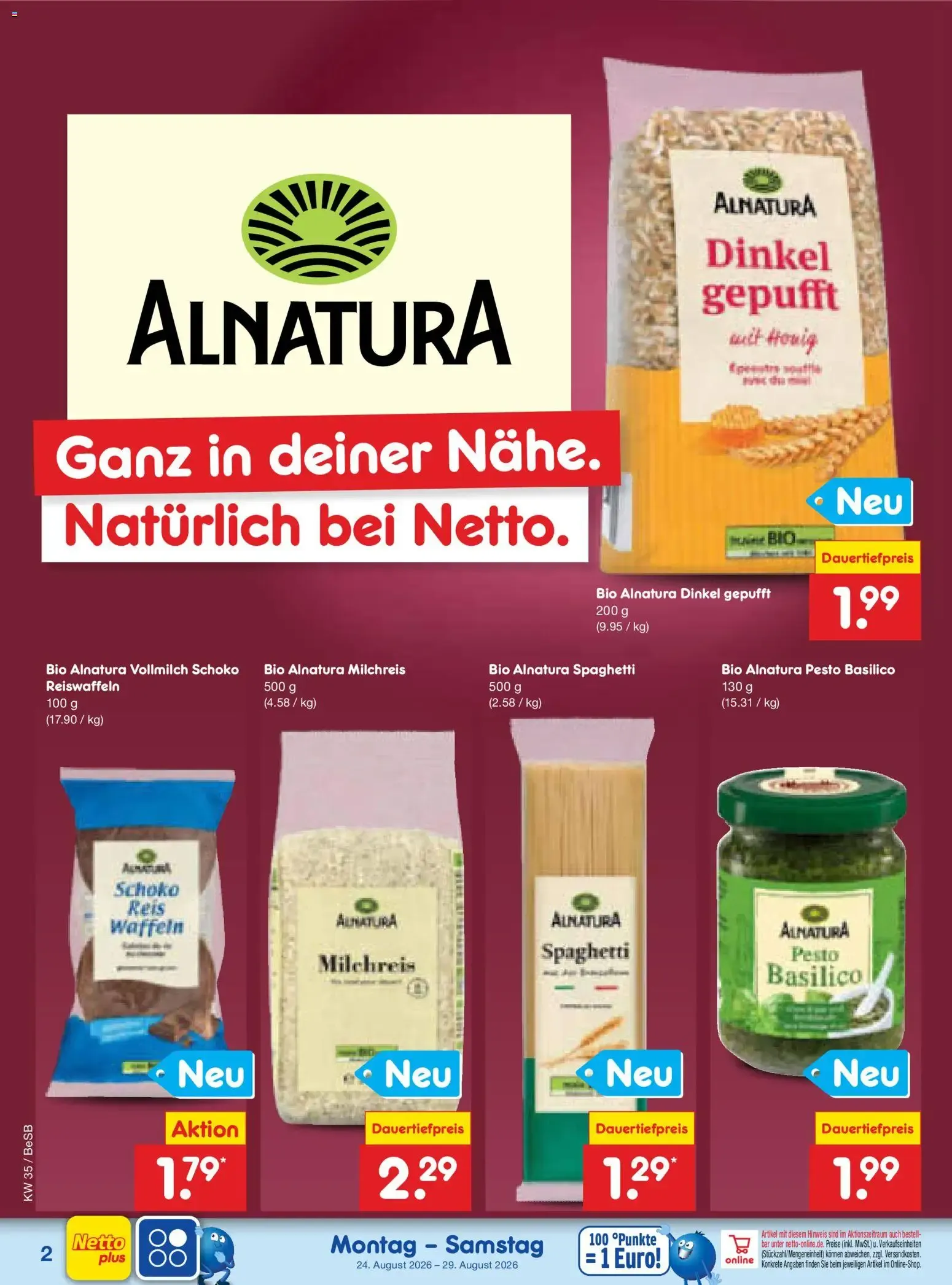 Netto Marken-Discount Prospekt (ab 24.08.2026) » Angebote von 24. August bis 29. August 2026 - Prospekt seite 48