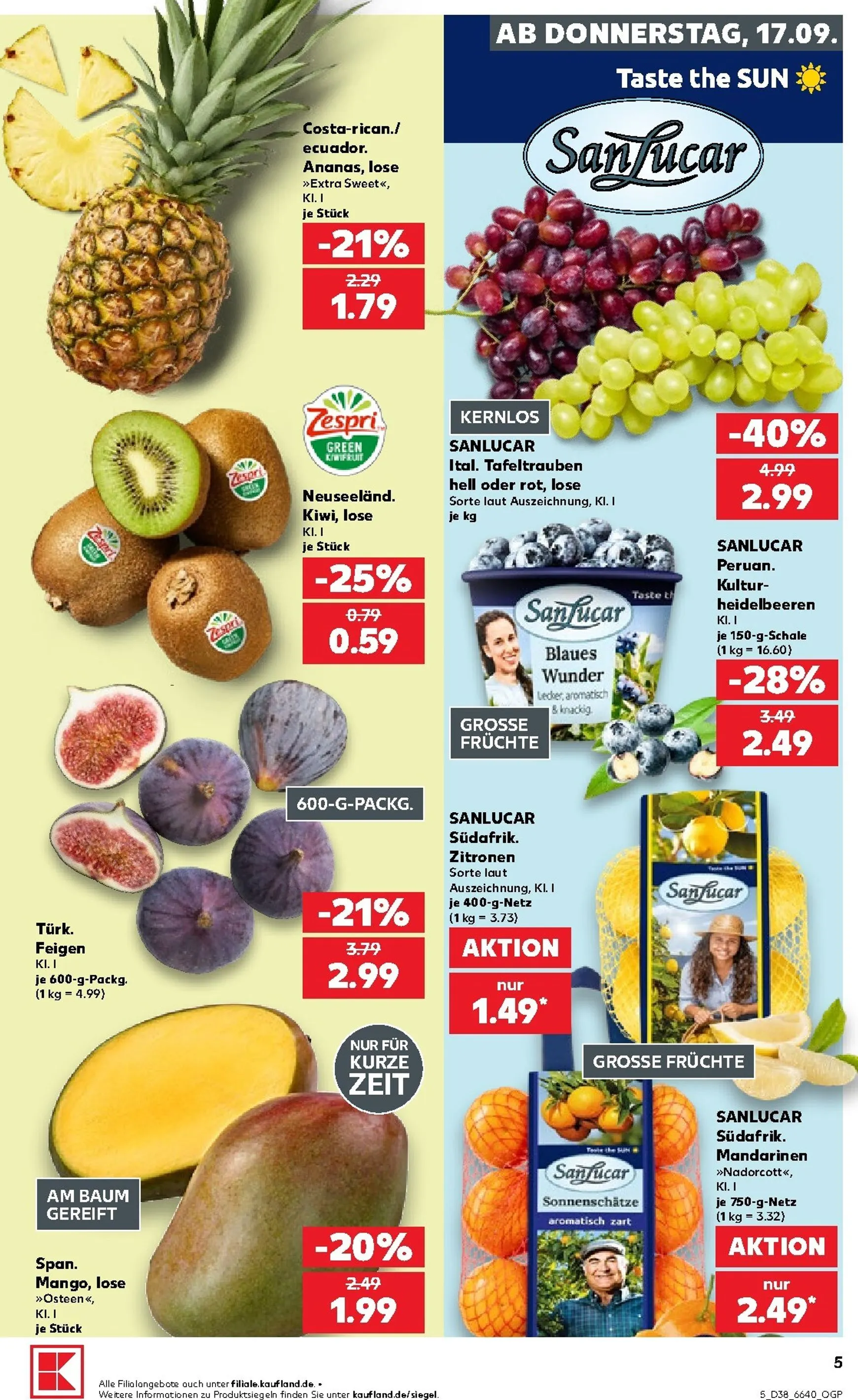 Neuer Kaufland Prospekt – von Donnerstag 17.09.2026 bis Mittwoch 23.09.2026 von 17. September bis 23. September 2026 - Prospekt seite 6