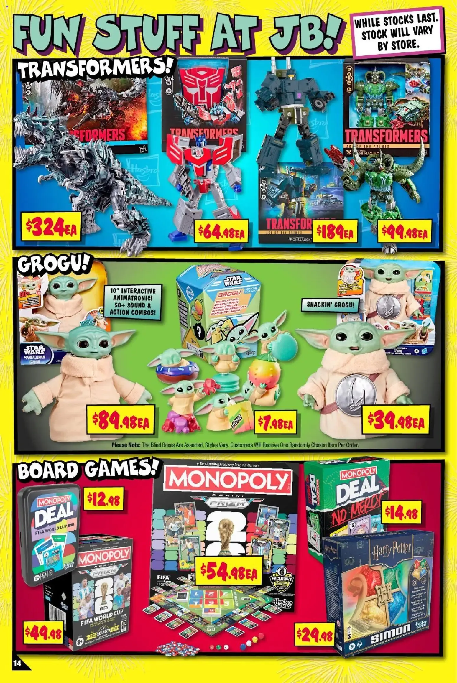 JB Hi-Fi Entertainment Extravaganza - 02/07/2026 > weekly / monthly specials - Catalogue valid from 2 July to 15 July 2026 - page 14
