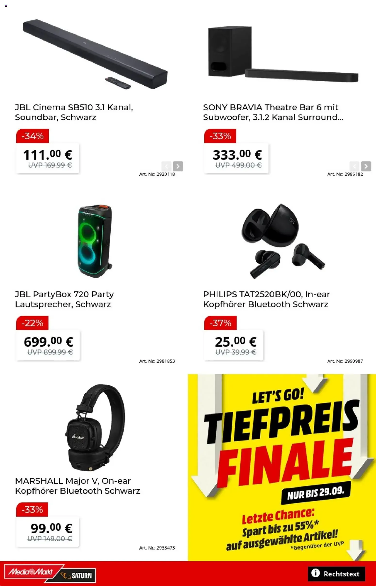 TIEFPREIS FINALE von 21. September bis 29. September 2026 - Prospekt seite 4