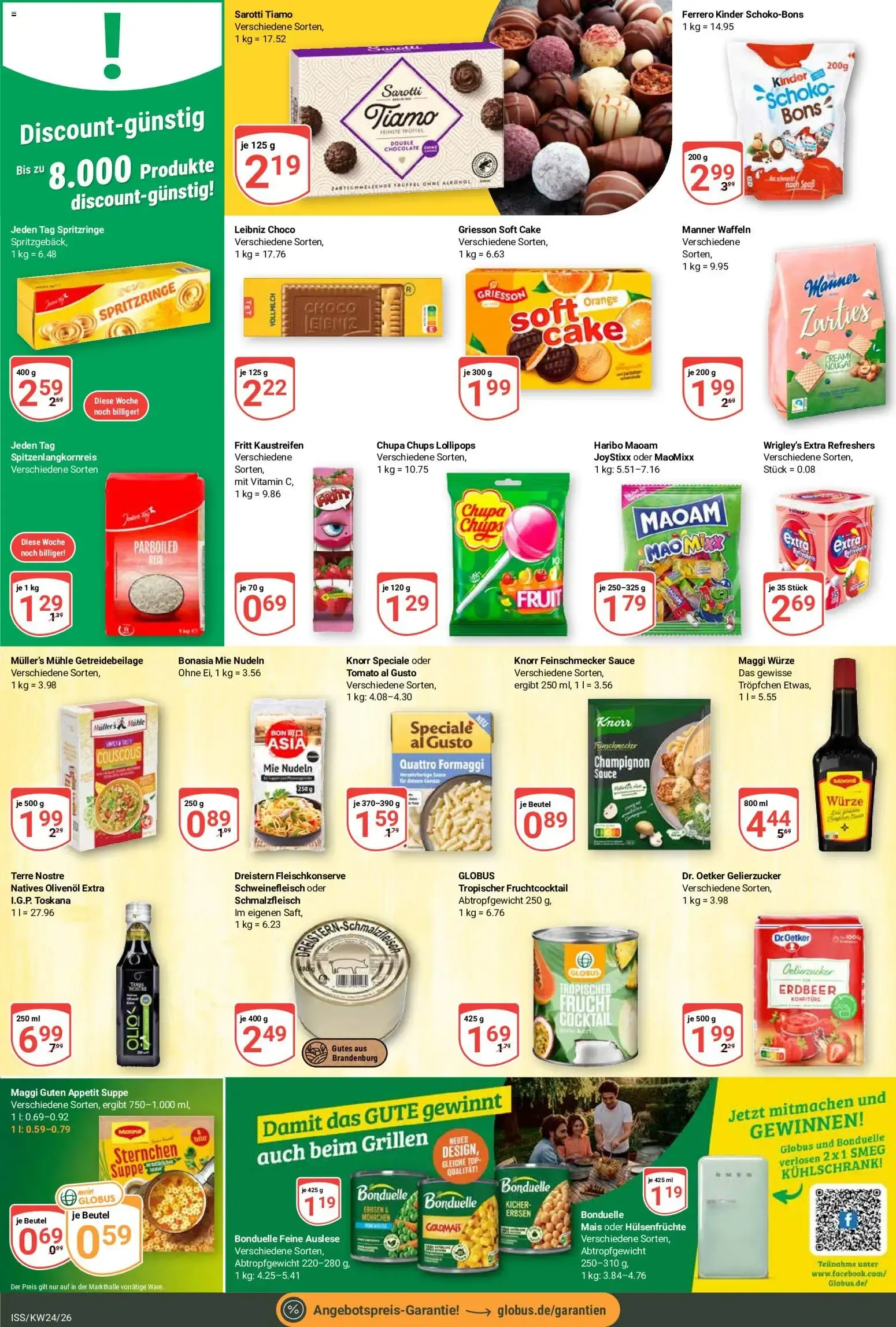 Globus Fleischkäse-Festival 2026 von 8. Juni bis 13. Juni 2026 - Prospekt seite 17
