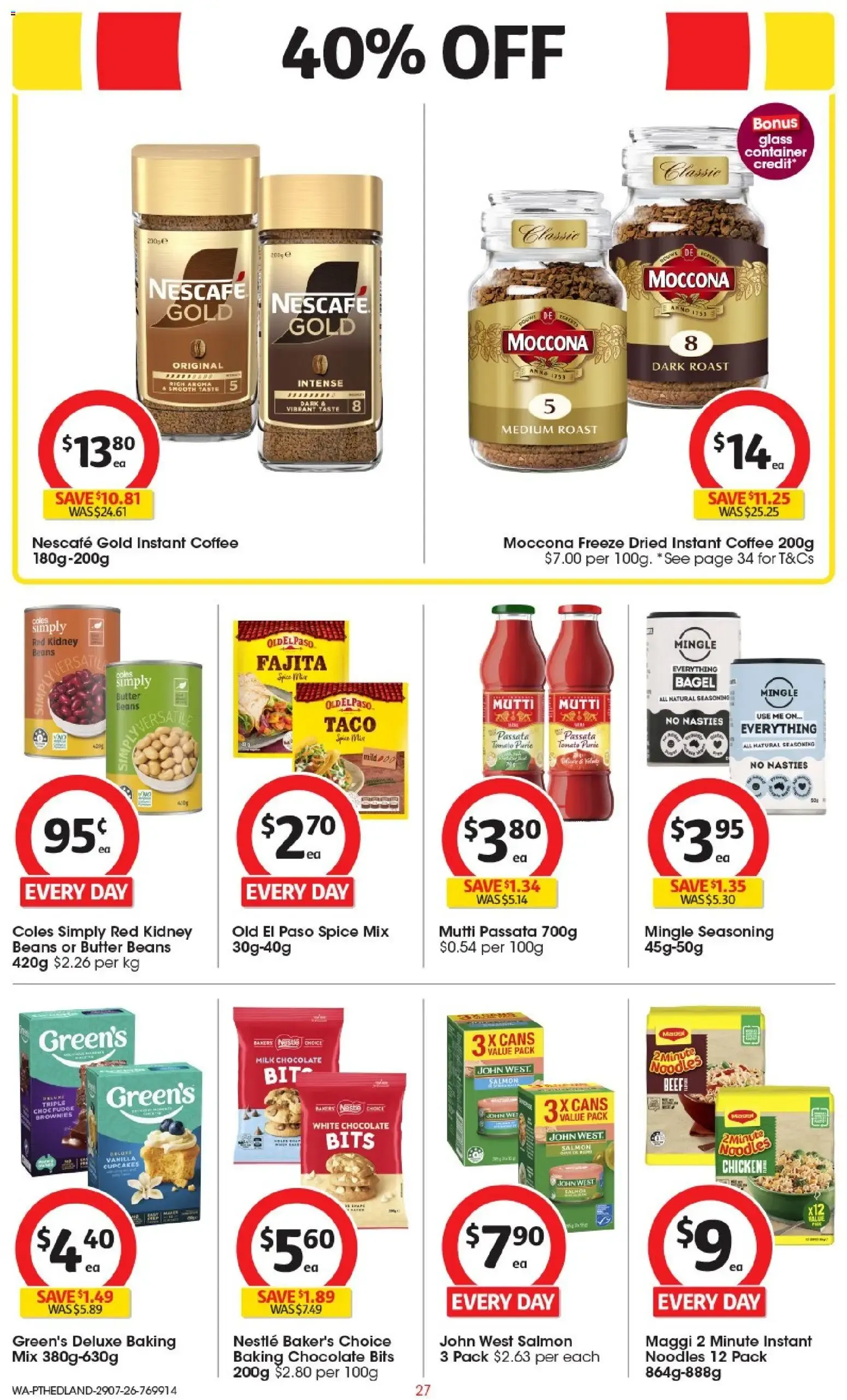 Coles PT Hedland Catalogue - Catalogue valid from 29 July to 4 August 2026 - page 27