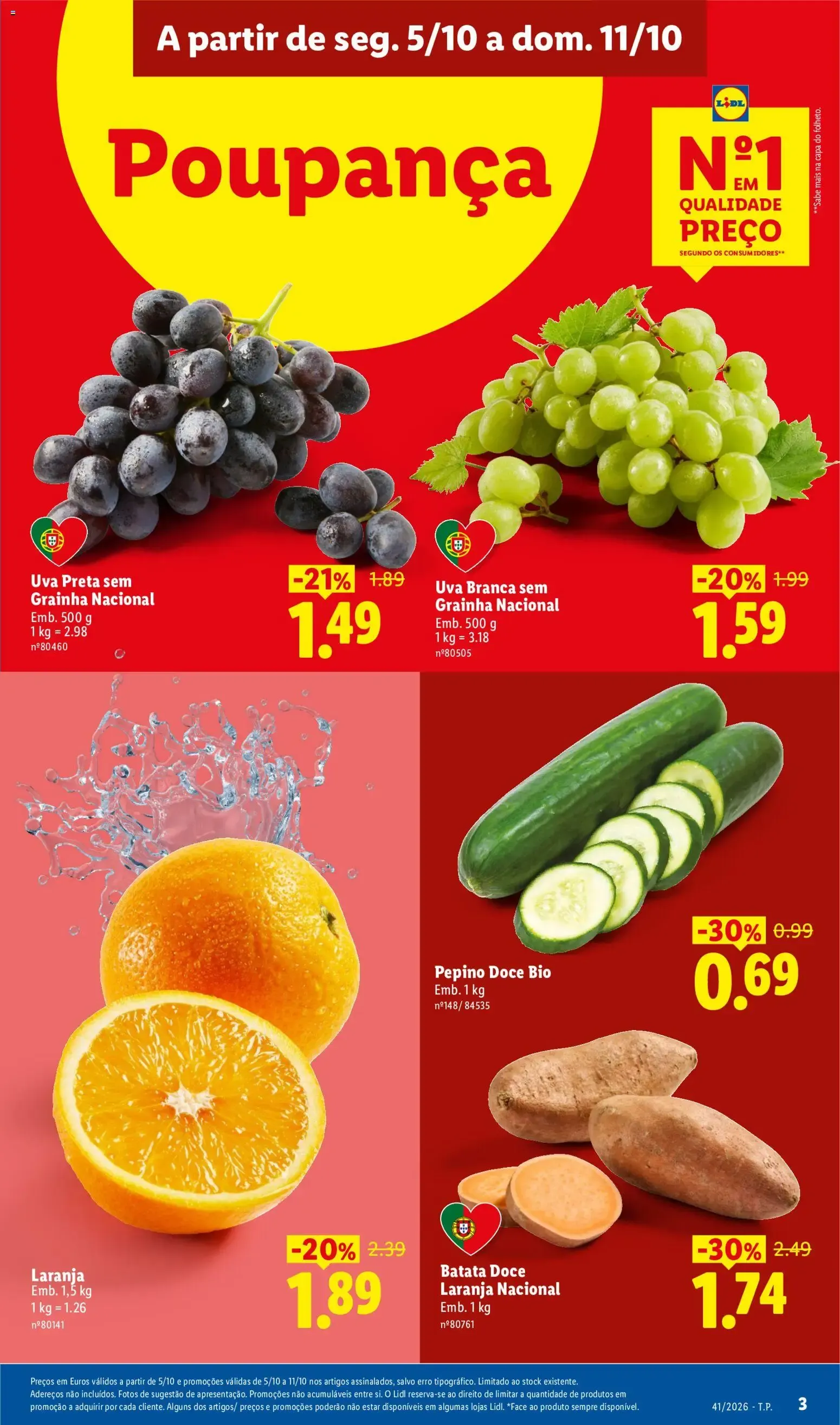 Folheto Lidl folheto » de 05/10/2026 - 11/10/2026 de 5 de outubro até 11 de outubro 2026 - Pagina 3