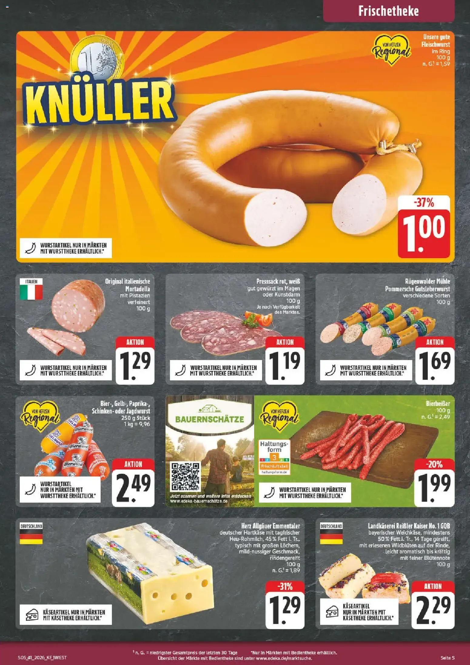 nah & gut Prospekt (ab 05.10.2026) zum Blättern von 5. Oktober bis 10. Oktober 2026 - Prospekt seite 5