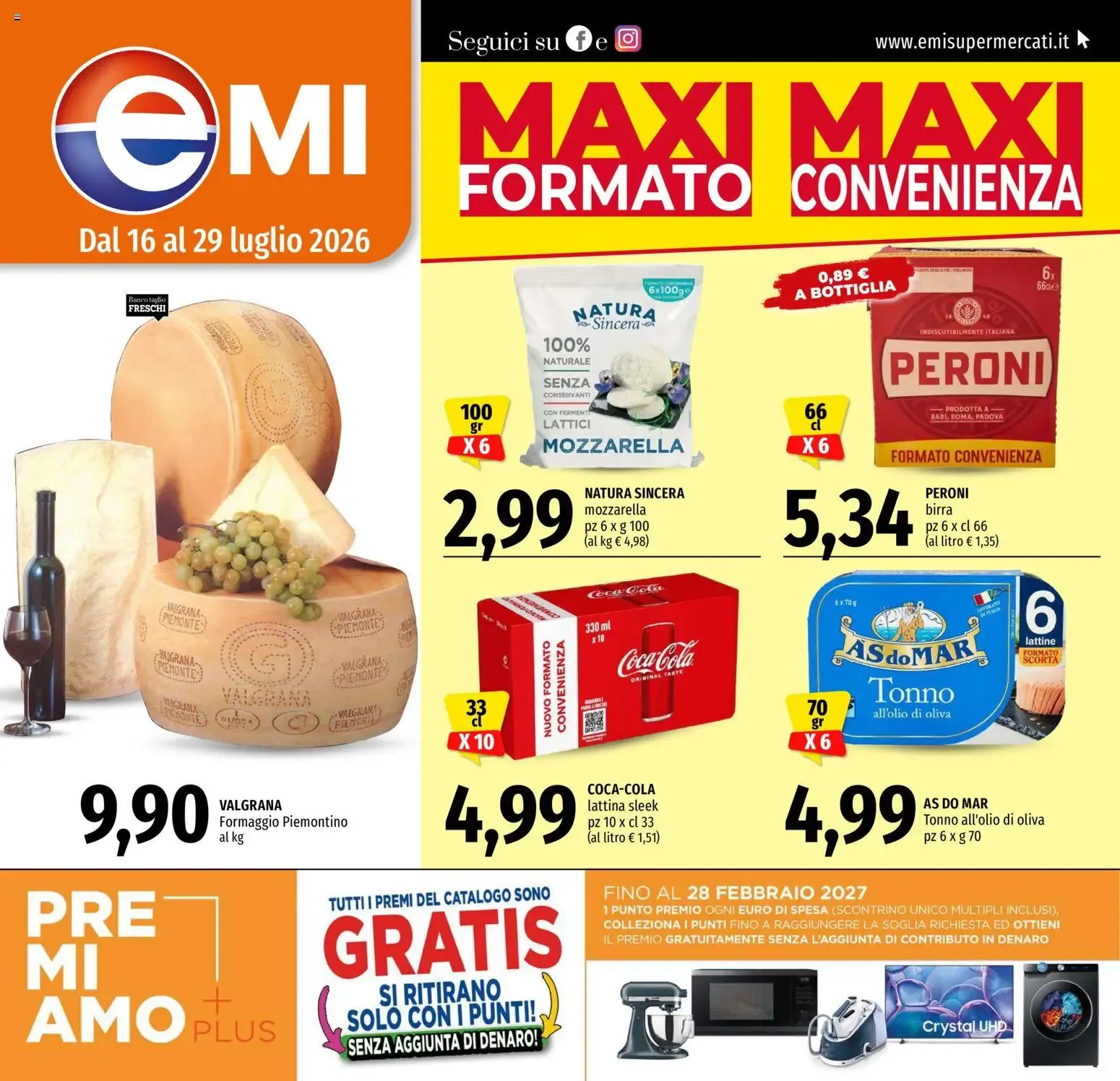 EMI volantino dal 16/07/2026 - online Offerte da 16 luglio a 29 luglio di 2026 - Pagina del volantino 1