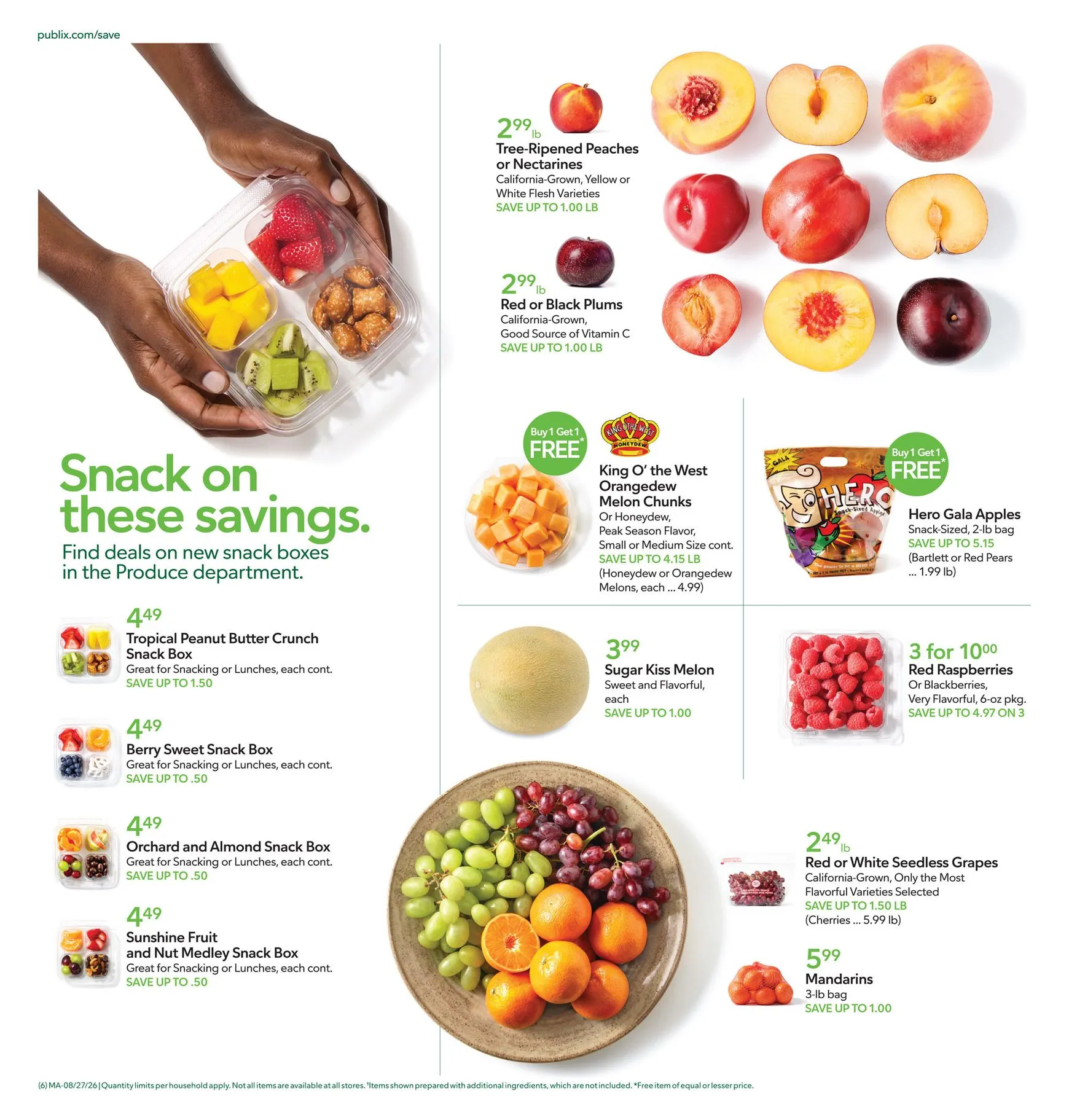 Weekly ad Future Publix flyer valid from Thursday 08/27/2026 to Wednesday 09/02/2026 from August 27 to September 2 2026 - Page 6